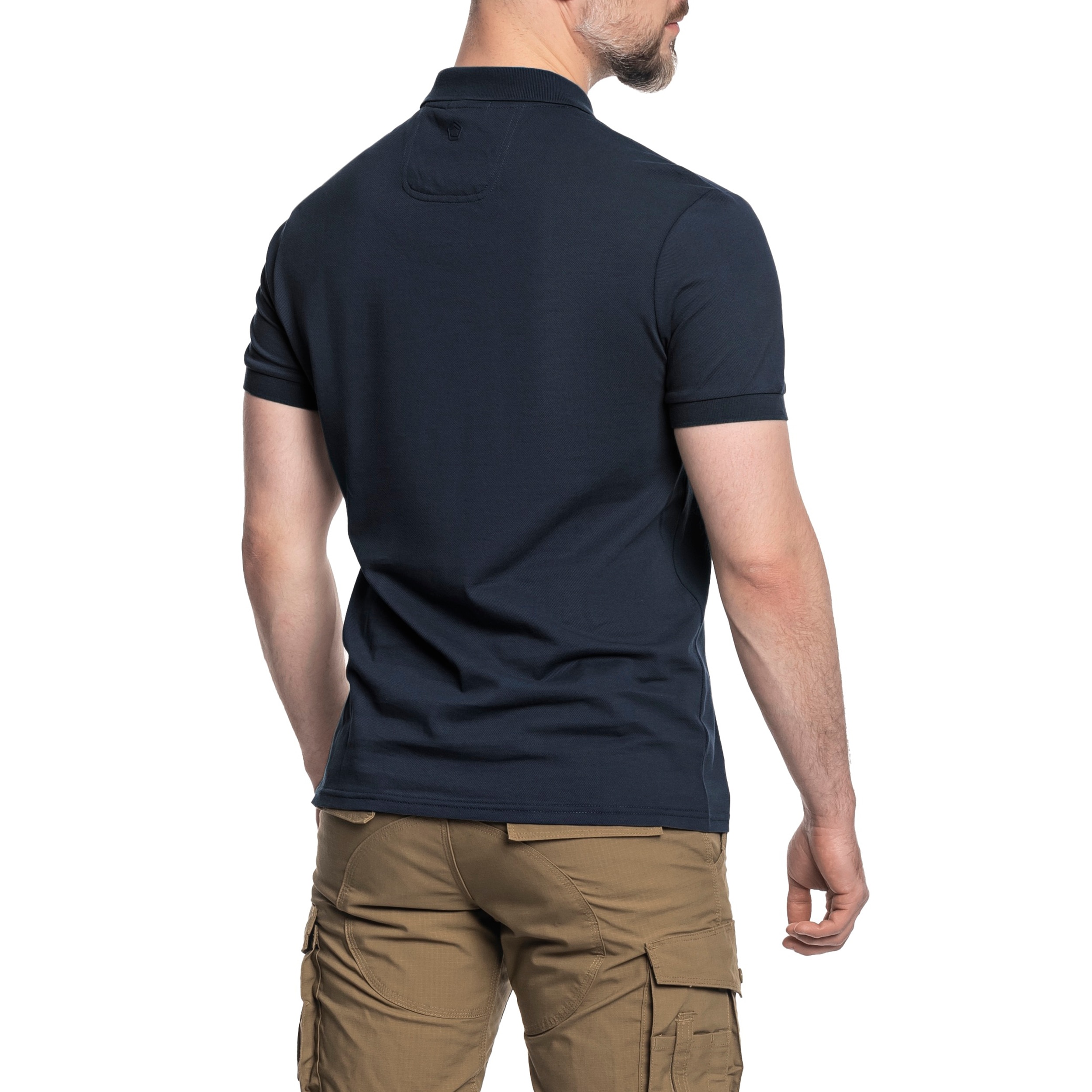 Tricou polo Pentagon Moth Piquet - Midnight Blue