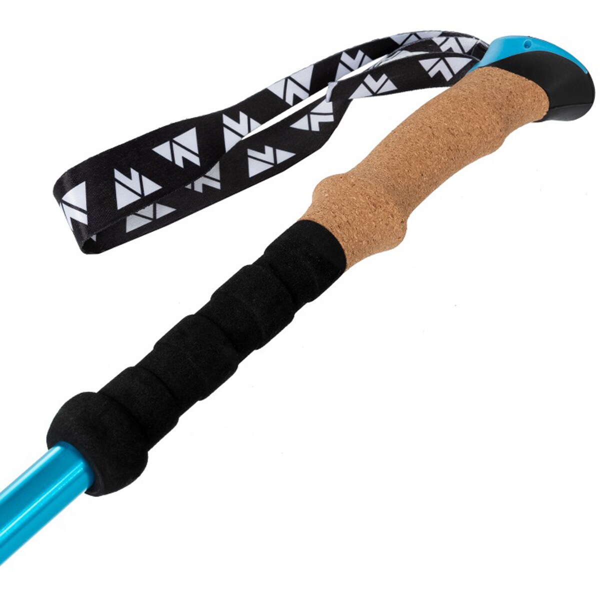 Bețe de trekking Volven Adventure Cork - Bleu