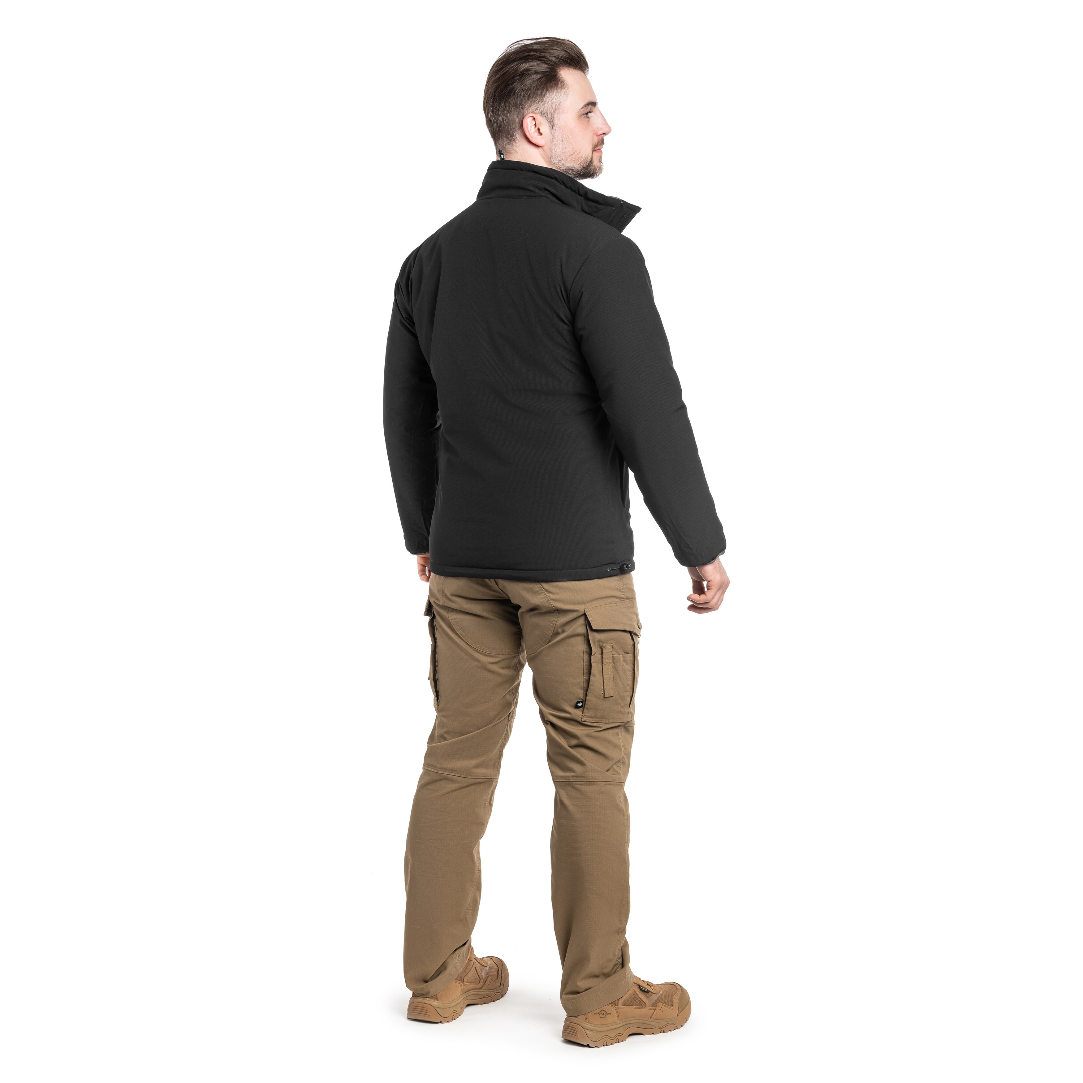 Geacă cu două fețe Mil-Tec Reversible - Ranger Green/Black