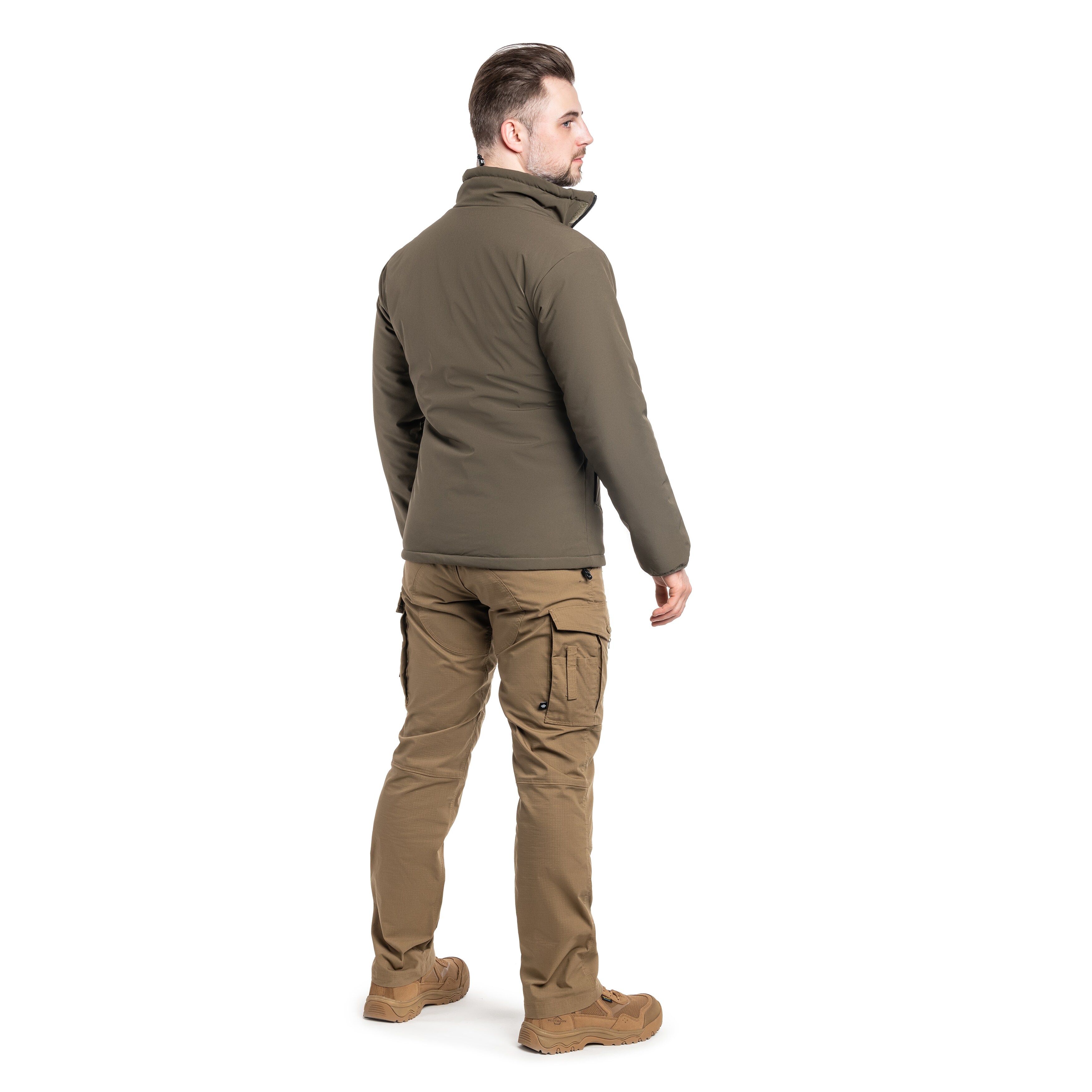 Geacă cu două fețe Mil-Tec Reversible - Ranger Green/Black