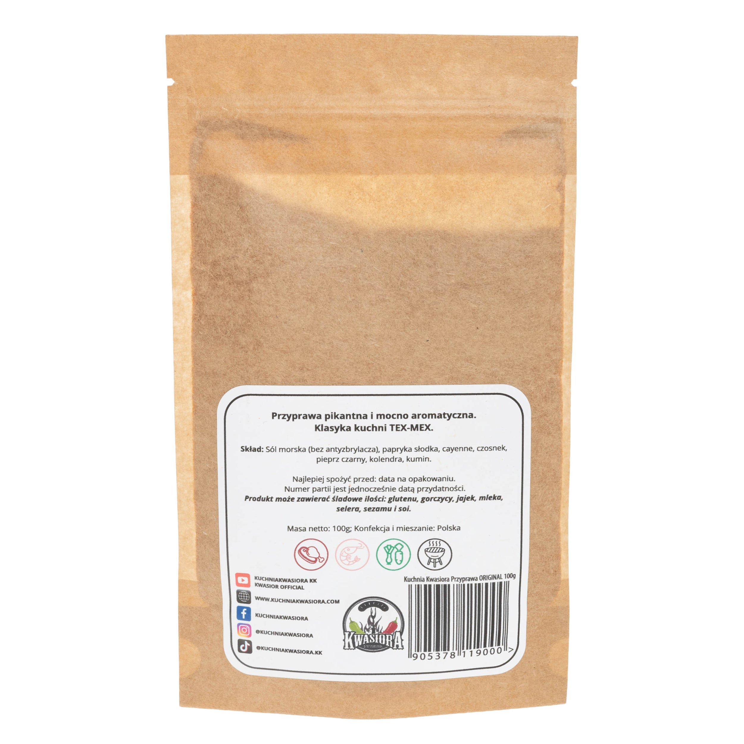 Condiment Kuchnia Kwasiora Original - 100 g