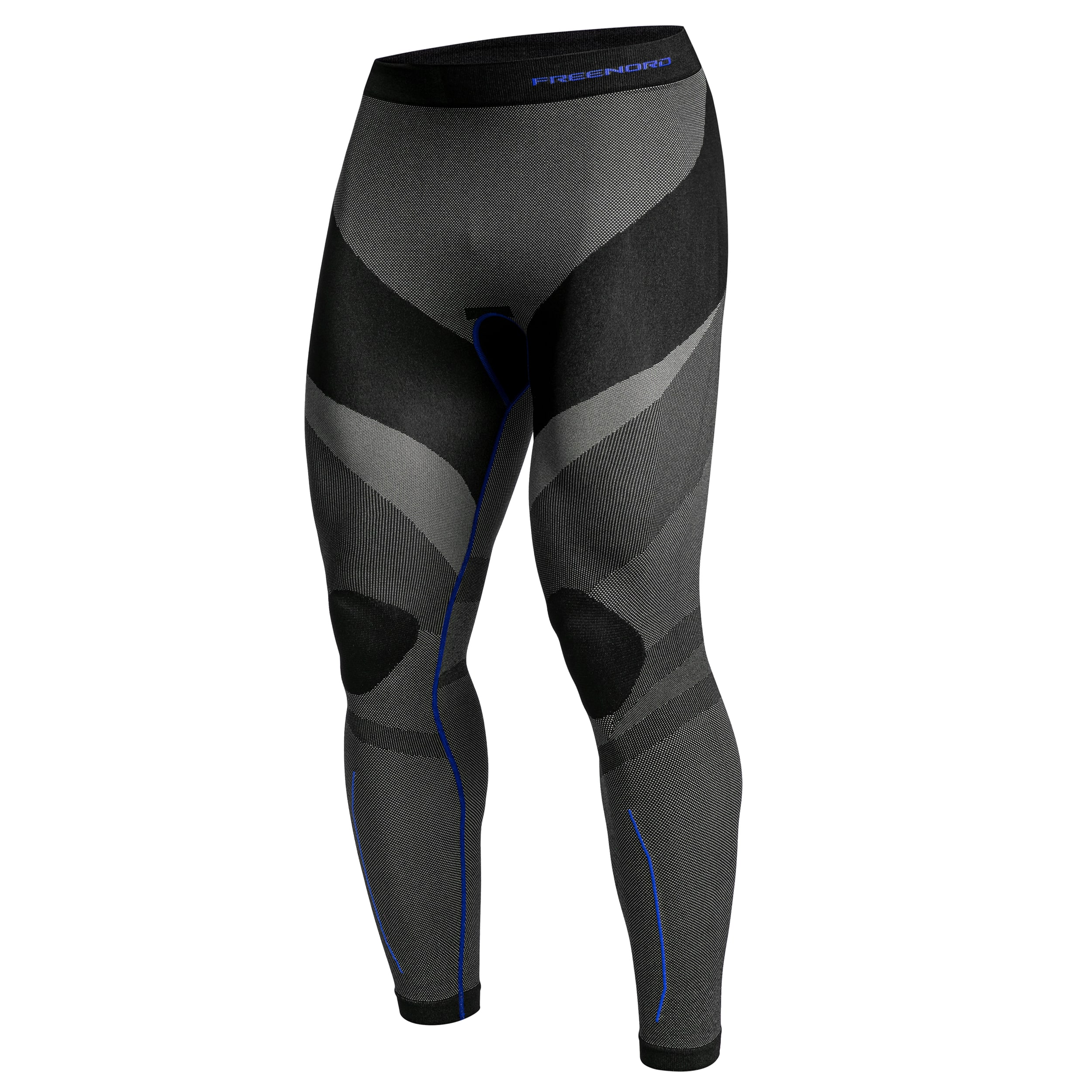 Colanți termoactivi pentru bărbați FreeNord Drytech - Black/Blue