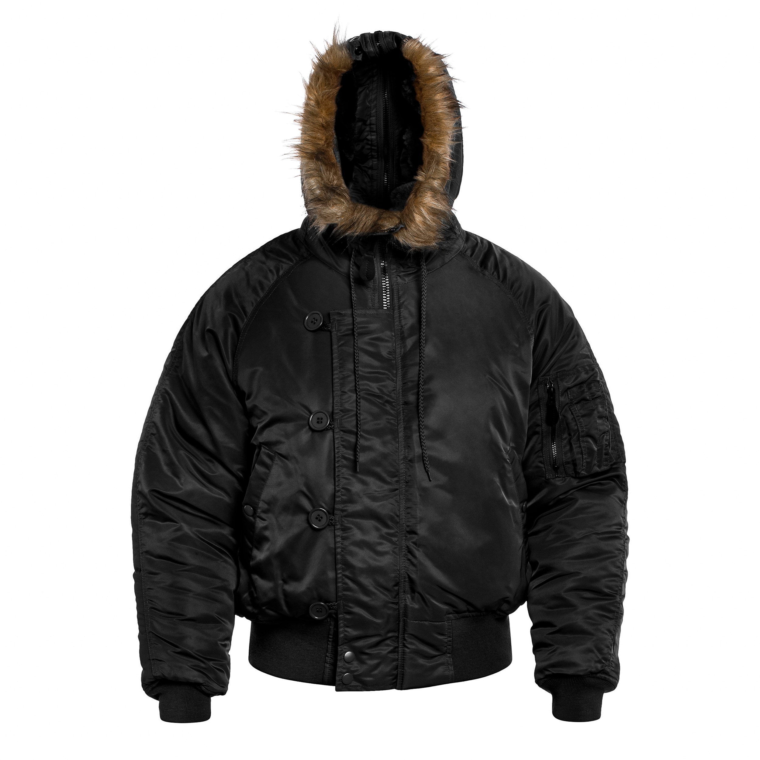 Geacă Mil-Tec Flight Jacket N2B - Black