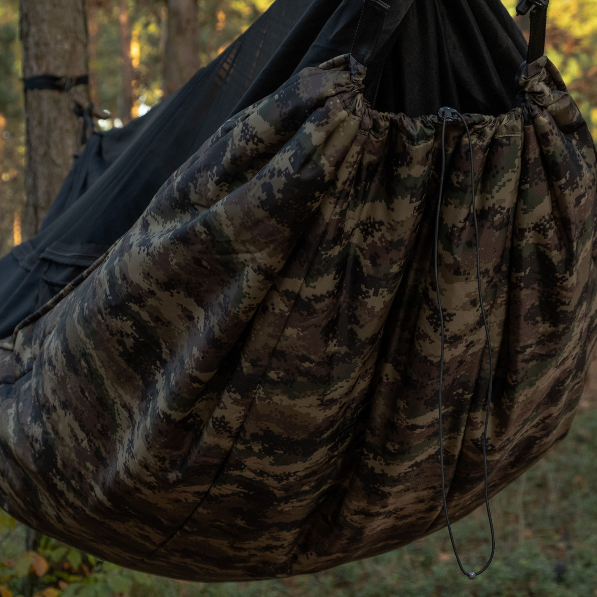 Căptușeală pentru hamac TigerWood Underquilt Marra 4.0 200 cm - Camo