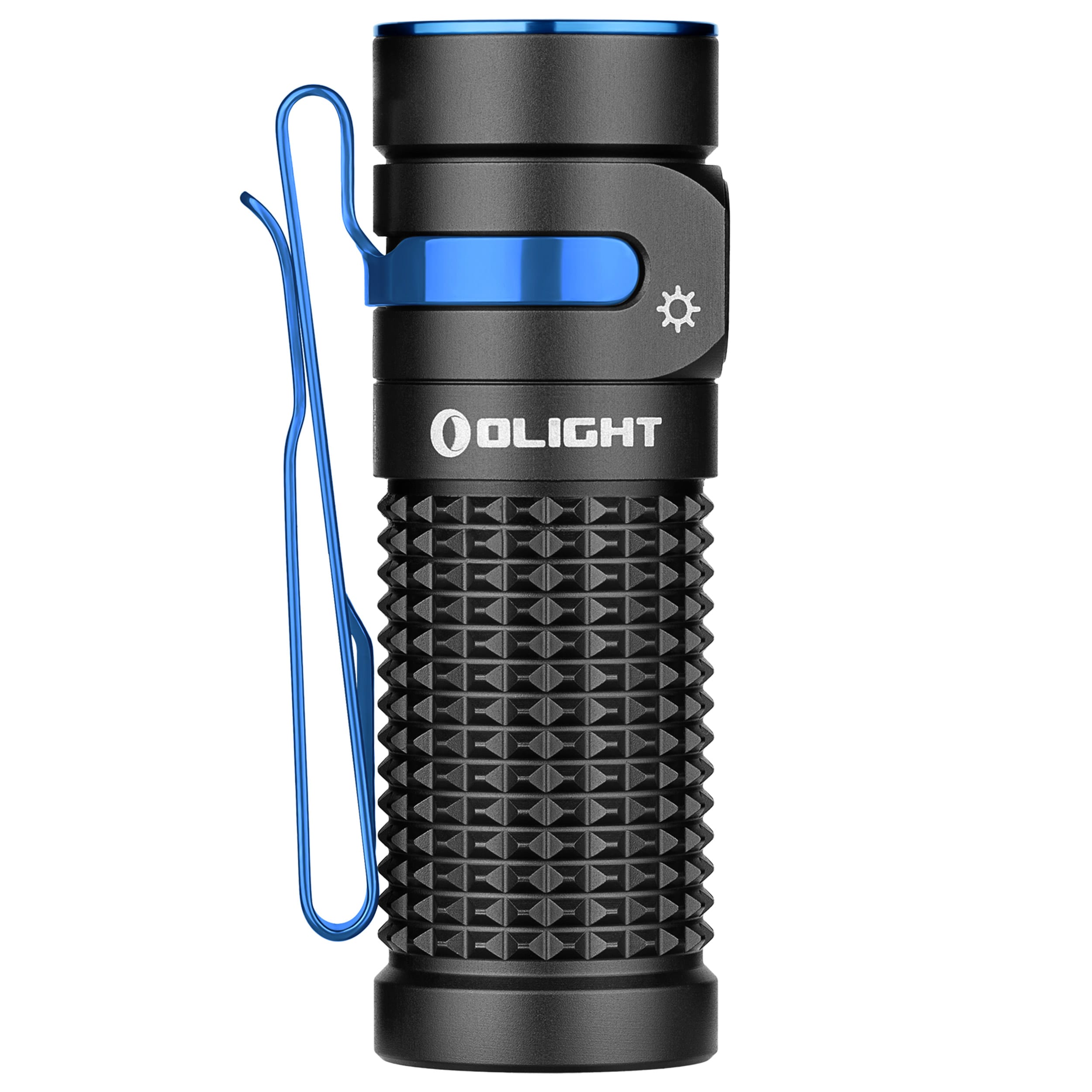 Lanternă Olight Baton 4 Premium Edition Black - 1300 lumeni cu carcasă de încărcare fără fir