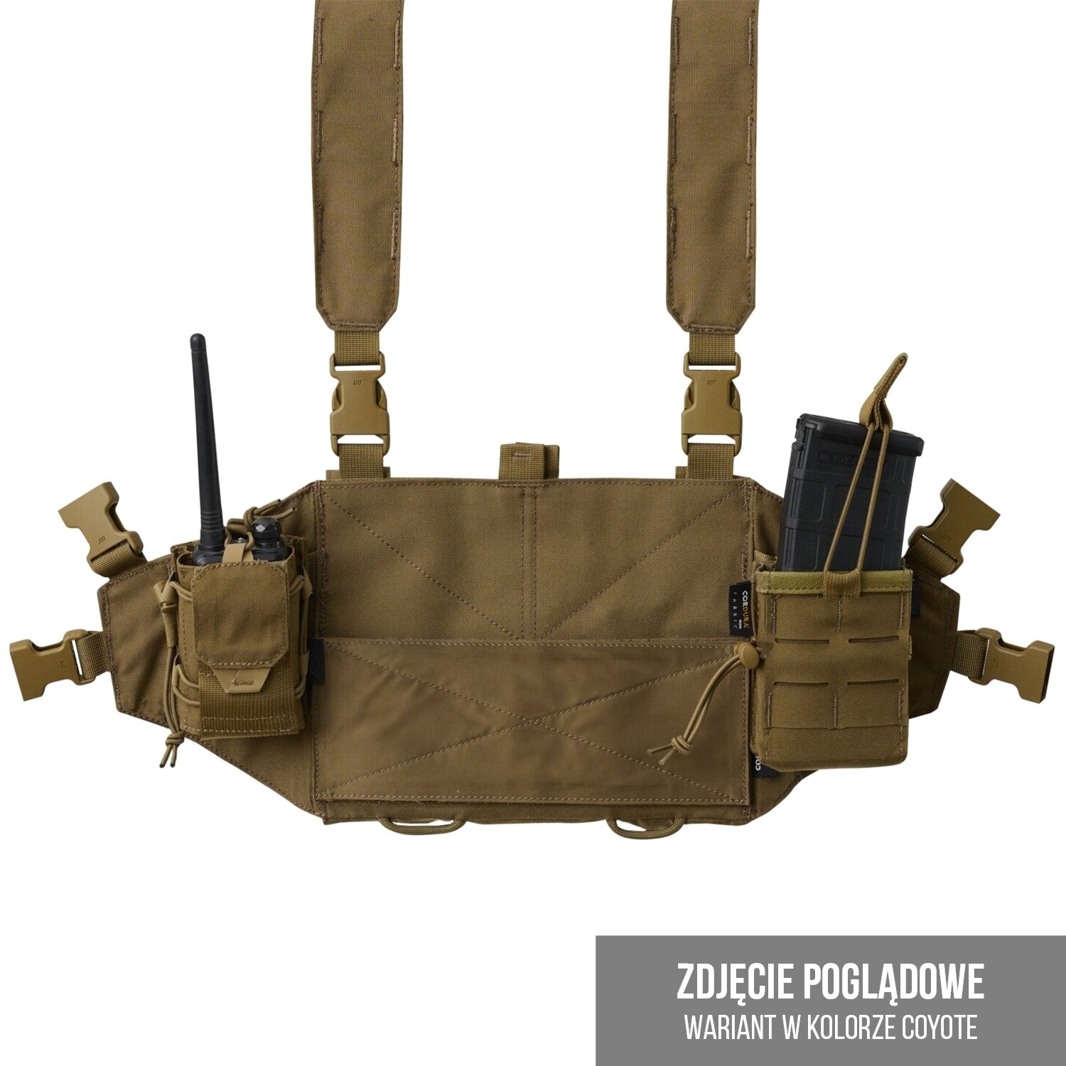 Vestă tactică Helikon Chicom Chest Rig - Rhodesian Camo