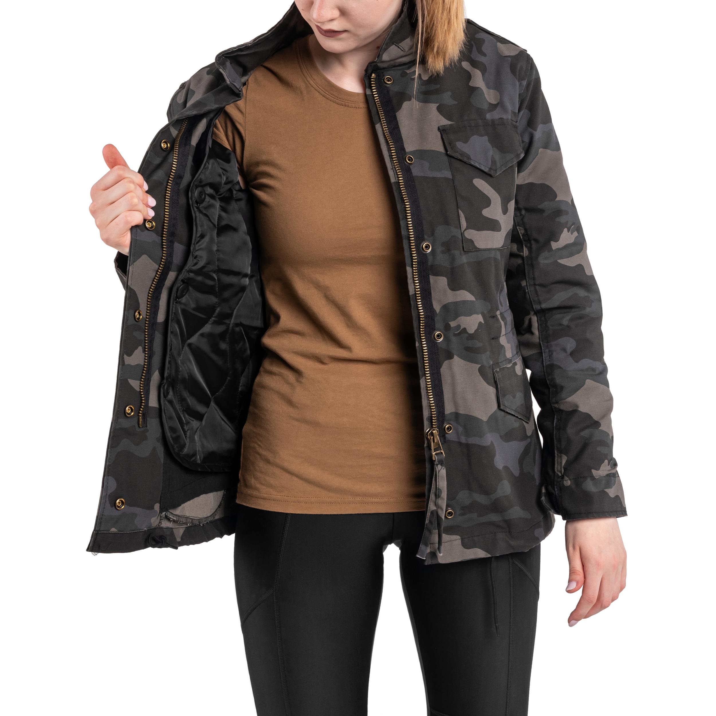 Geacă de damă Brandit M65 Standard - Dark Camo