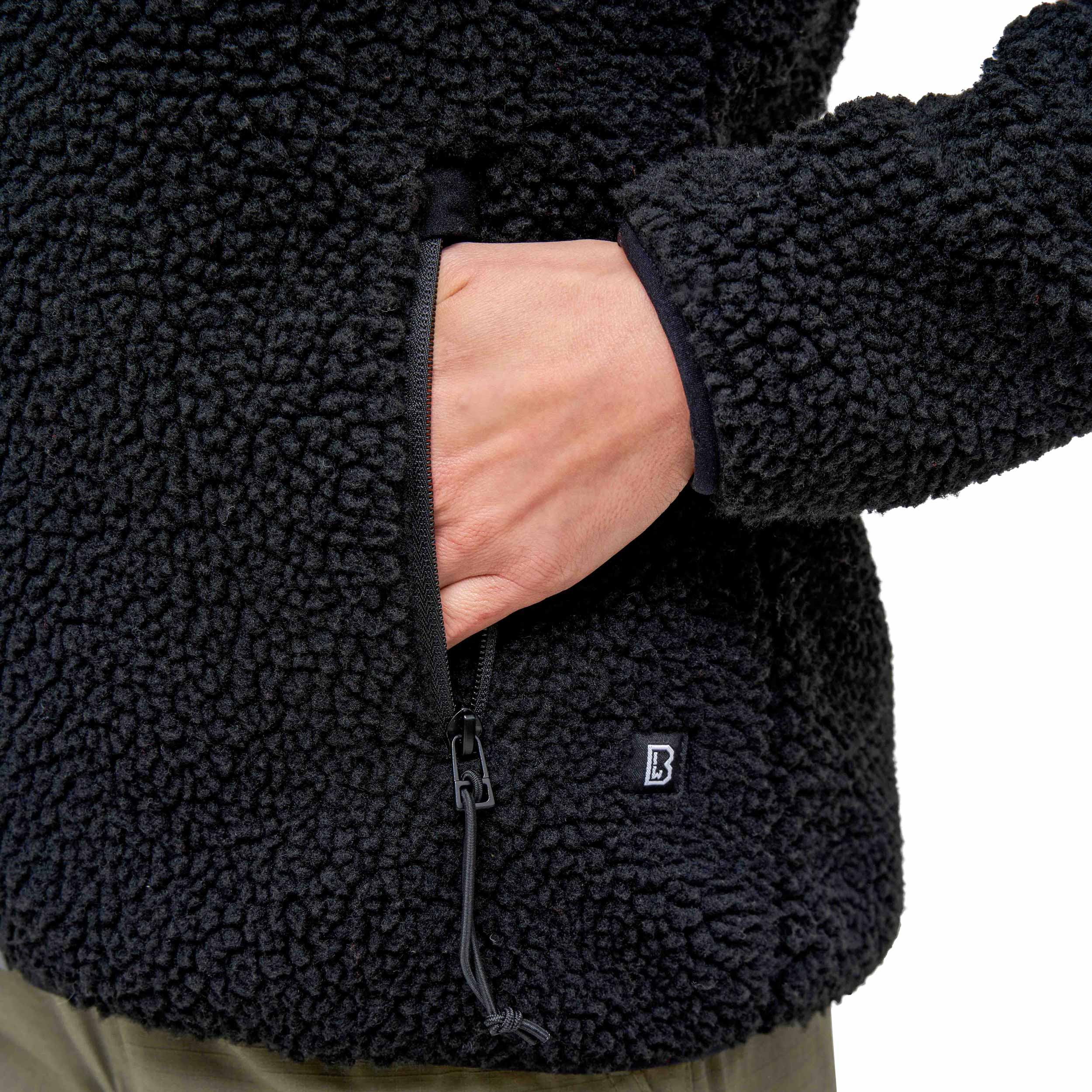 Geacă de damă Brandit Teddyfleece Jacket - Black