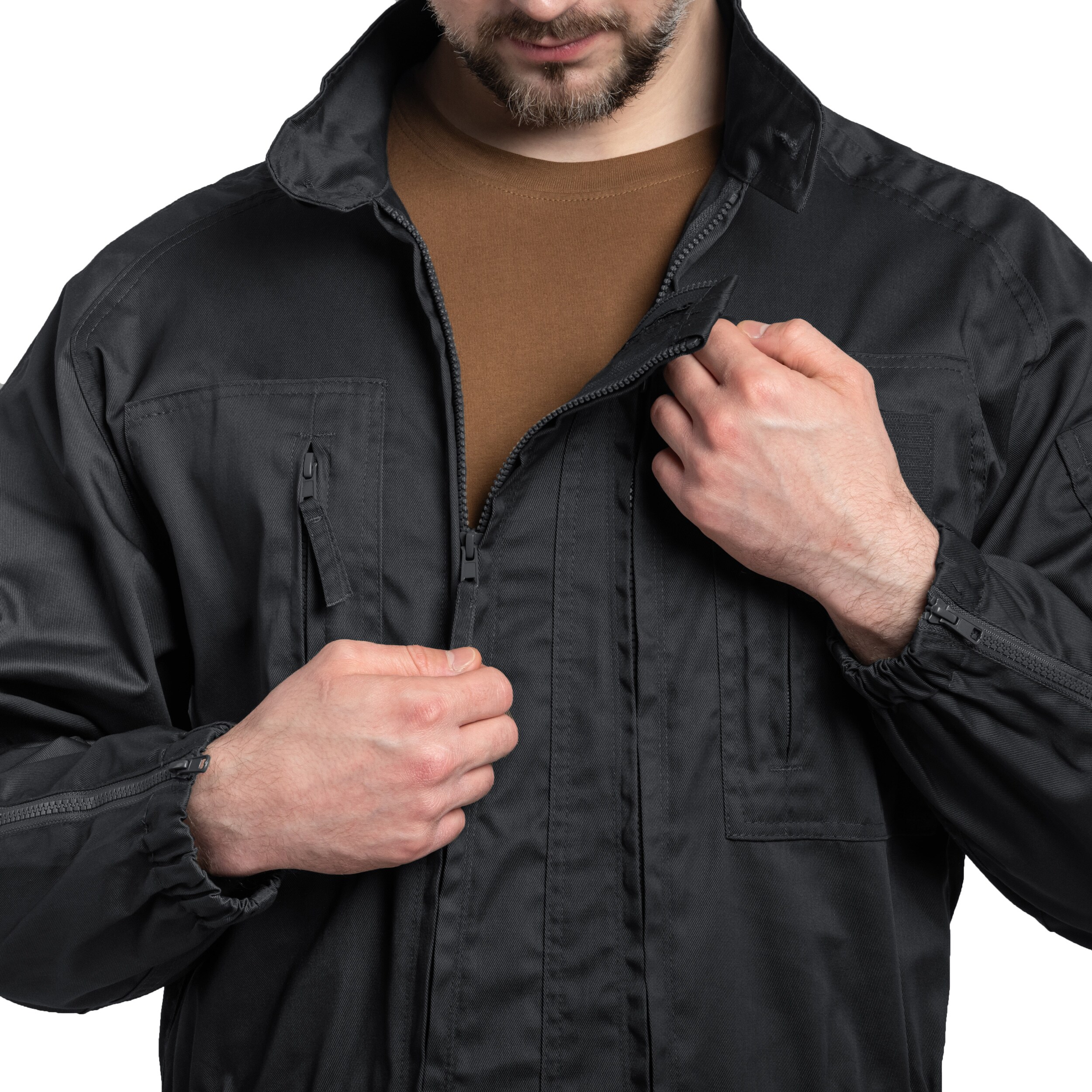 Combinezon Brandit Flight Suit - Anthracite