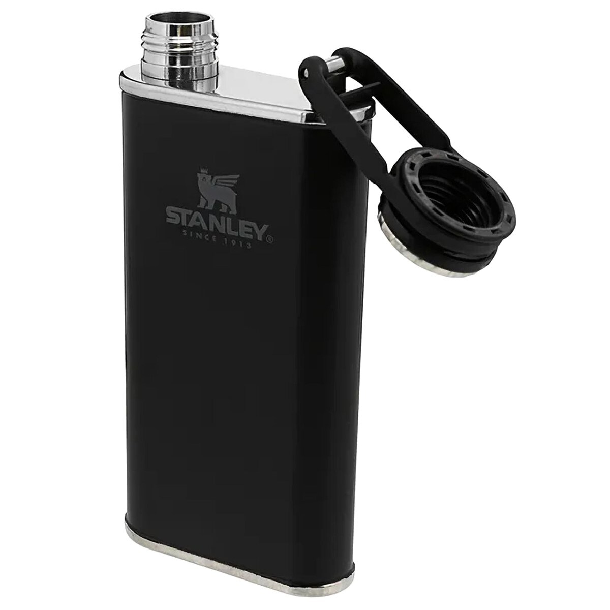 Ploscă Stanley Classic Easy Fill Wide Mouth Flask 230 ml  - Black