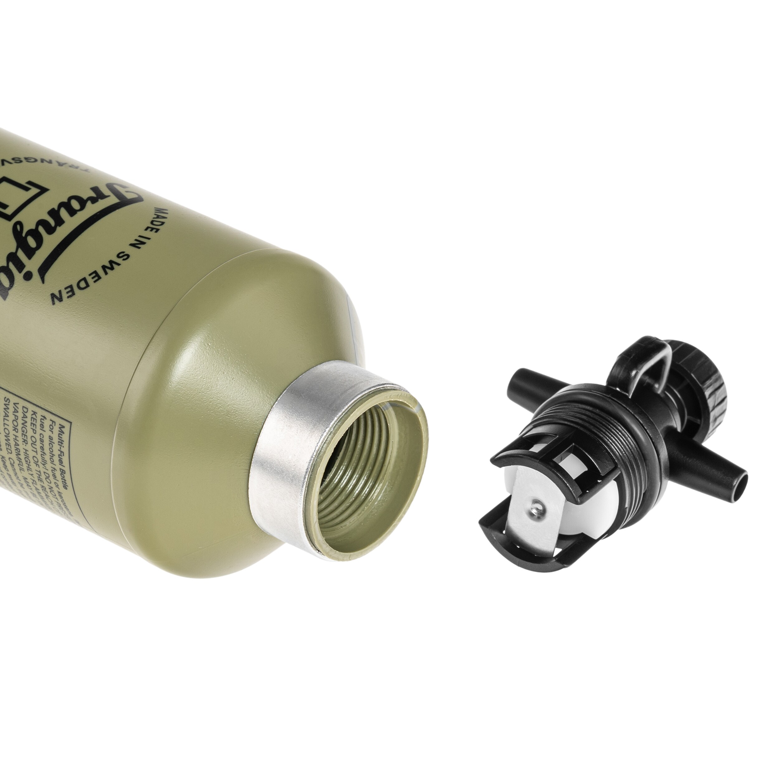 Sticlă pentru combustibil Trangia 300 ml - Olive