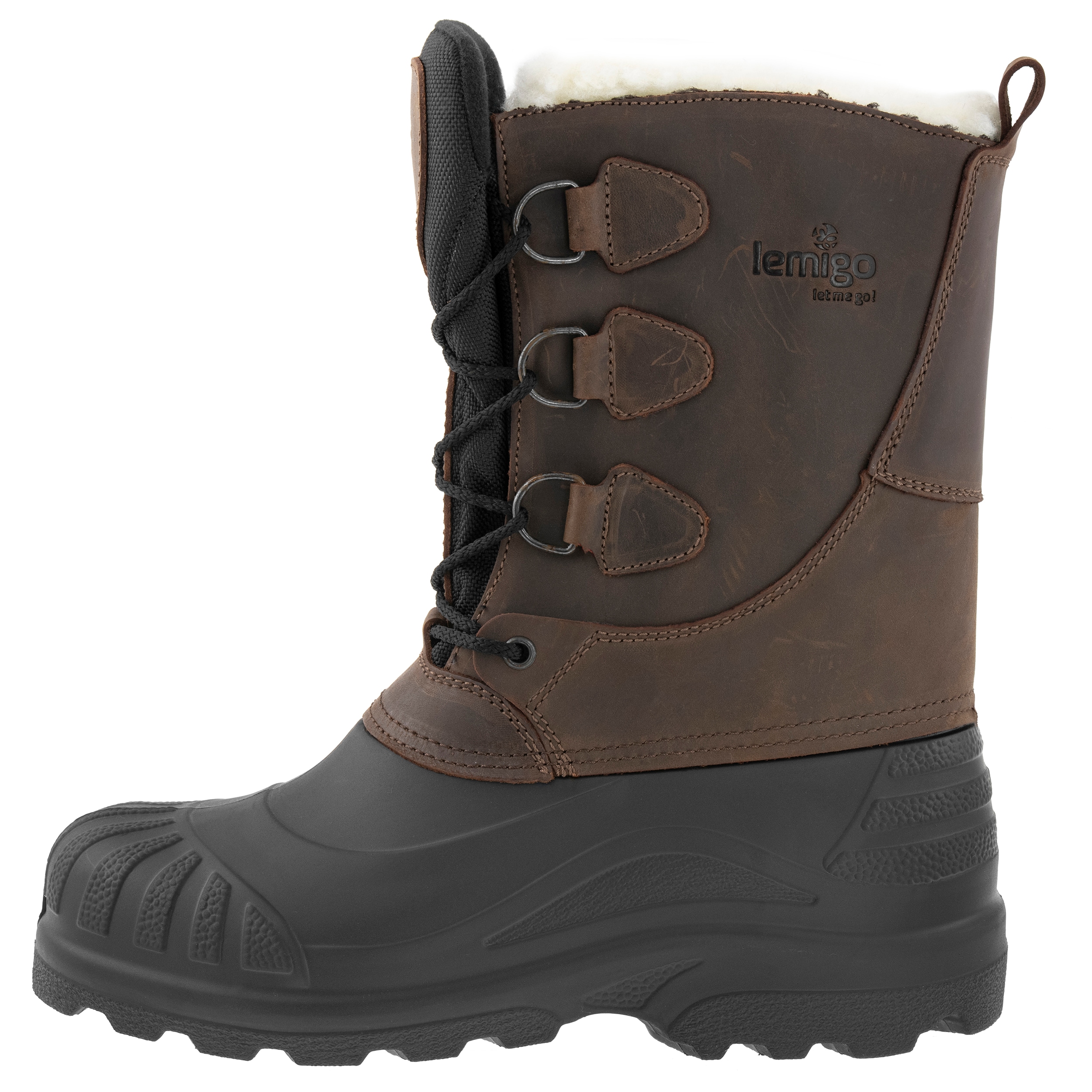 Cizme de zăpadă Lemigo King 821 - Brown