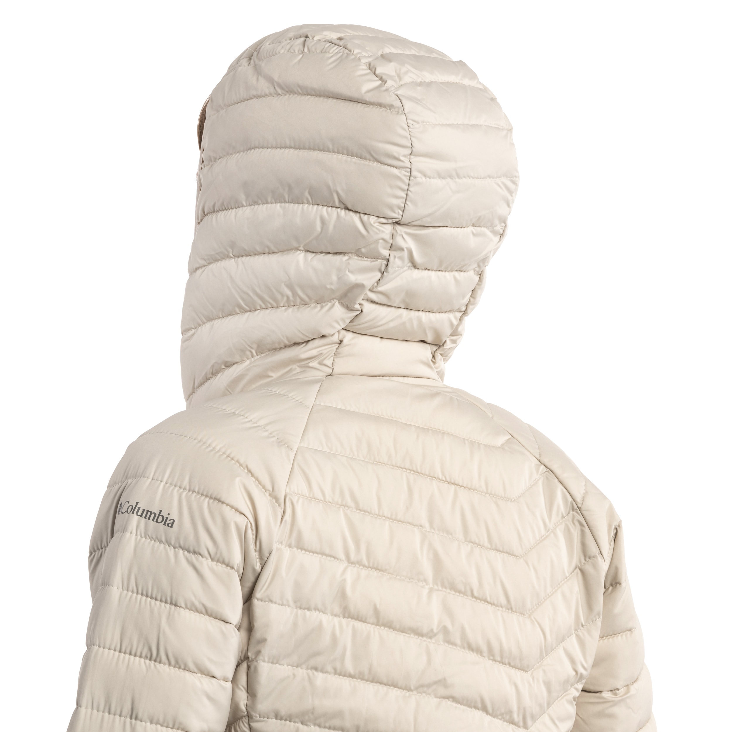 Geacă de damă Columbia Powder Lite Mid Jacket - Dark Stone