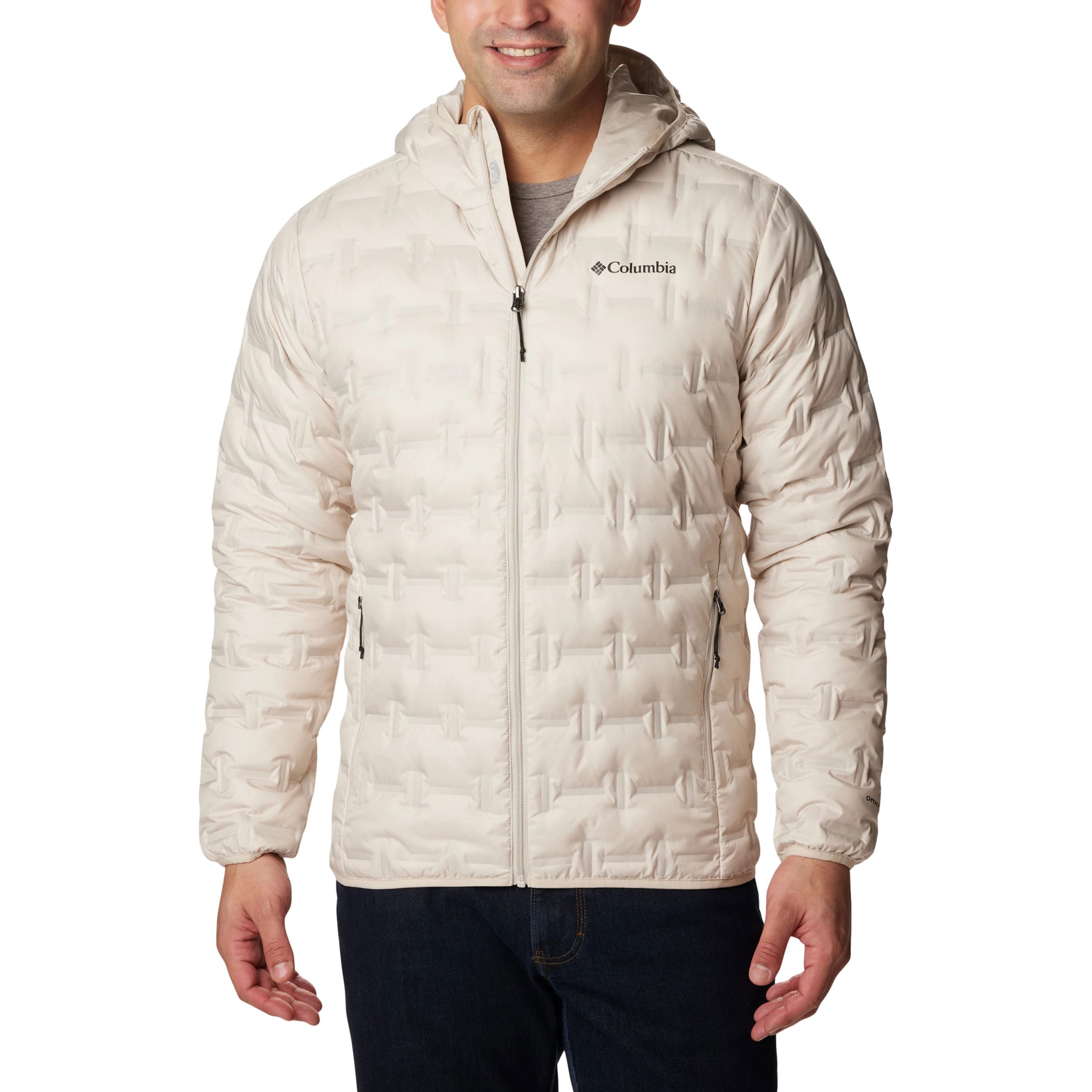 Geacă Columbia Delta Ridge Down Hooded - Dark Stone