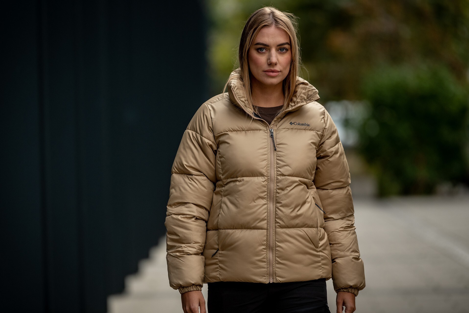 Geacă de damă Columbia Puffect Jacket - Beach