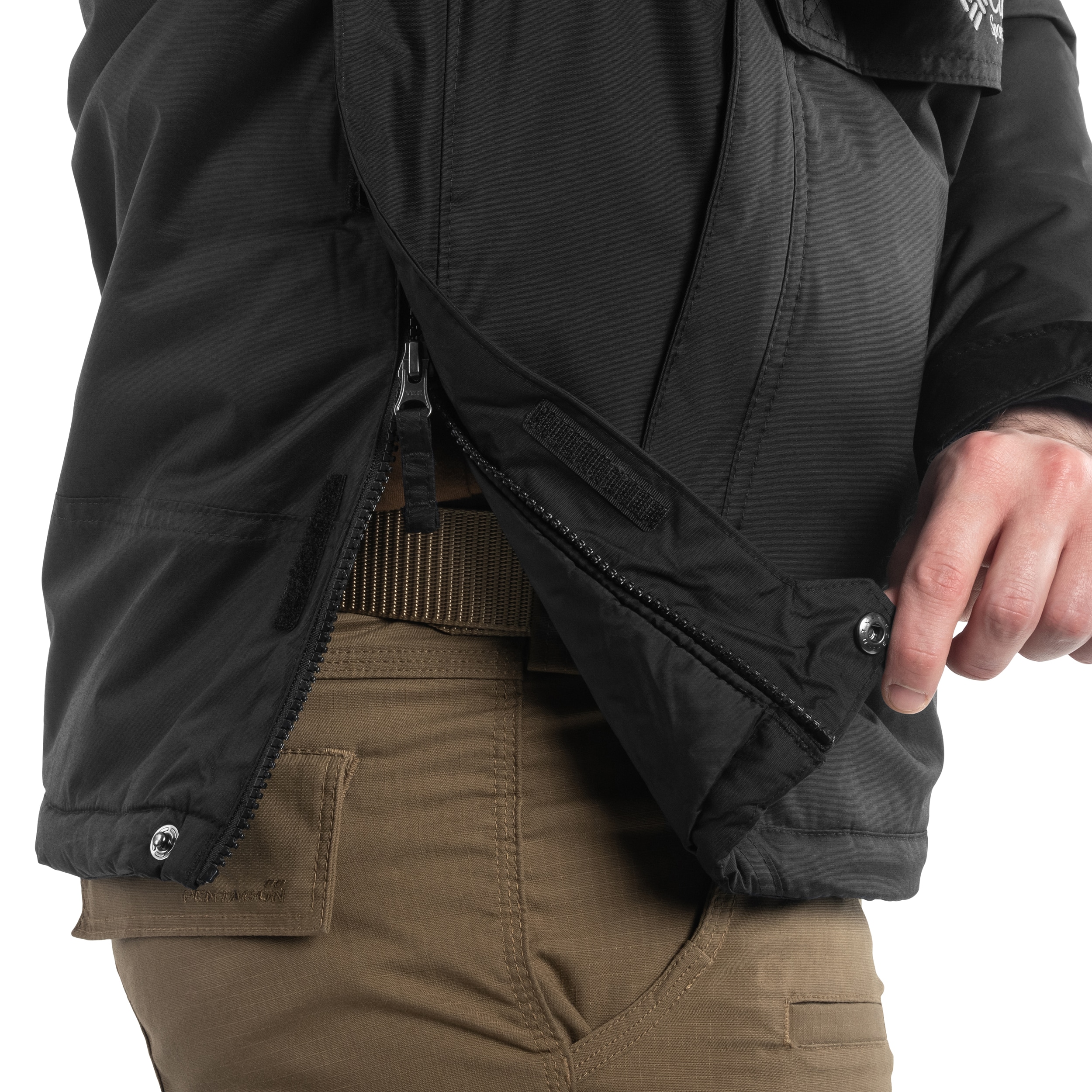 Geacă Columbia Challenger Pullover Anorak - Black