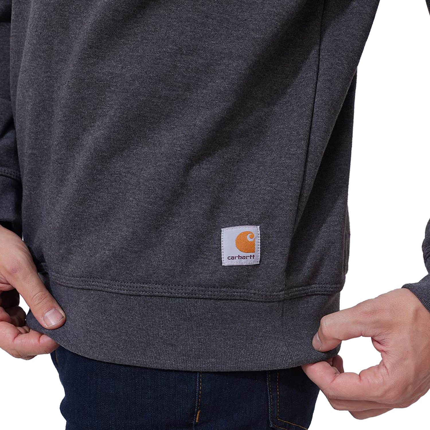 Bluză Carhartt Midweight Crewneck - Carbon