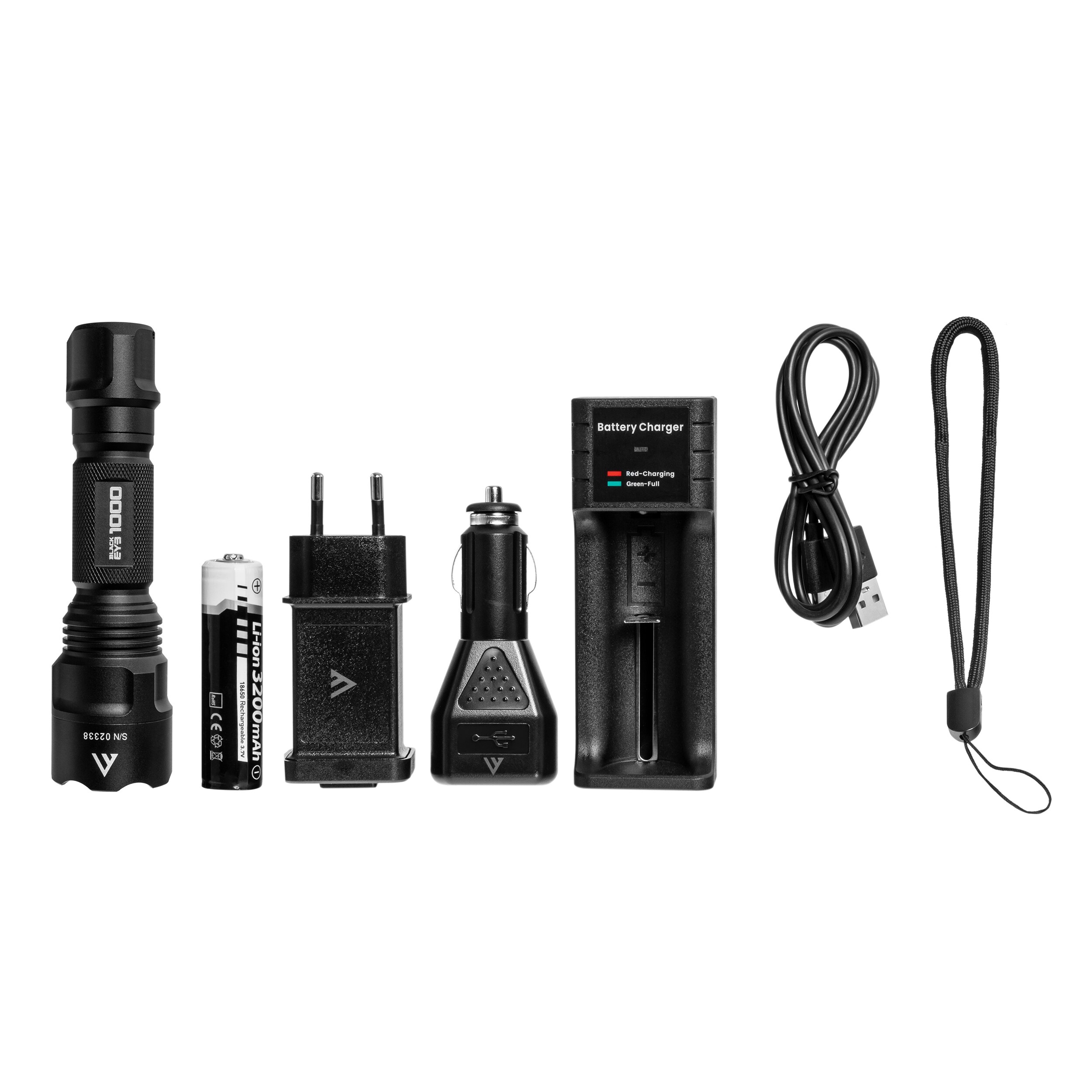 Lanternă Mactronic Black Eye - 1000 lumeni