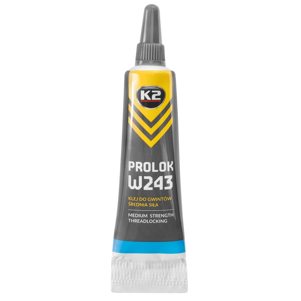 Adeziv pentru filete K2 Prolok 6 ml - Albastru