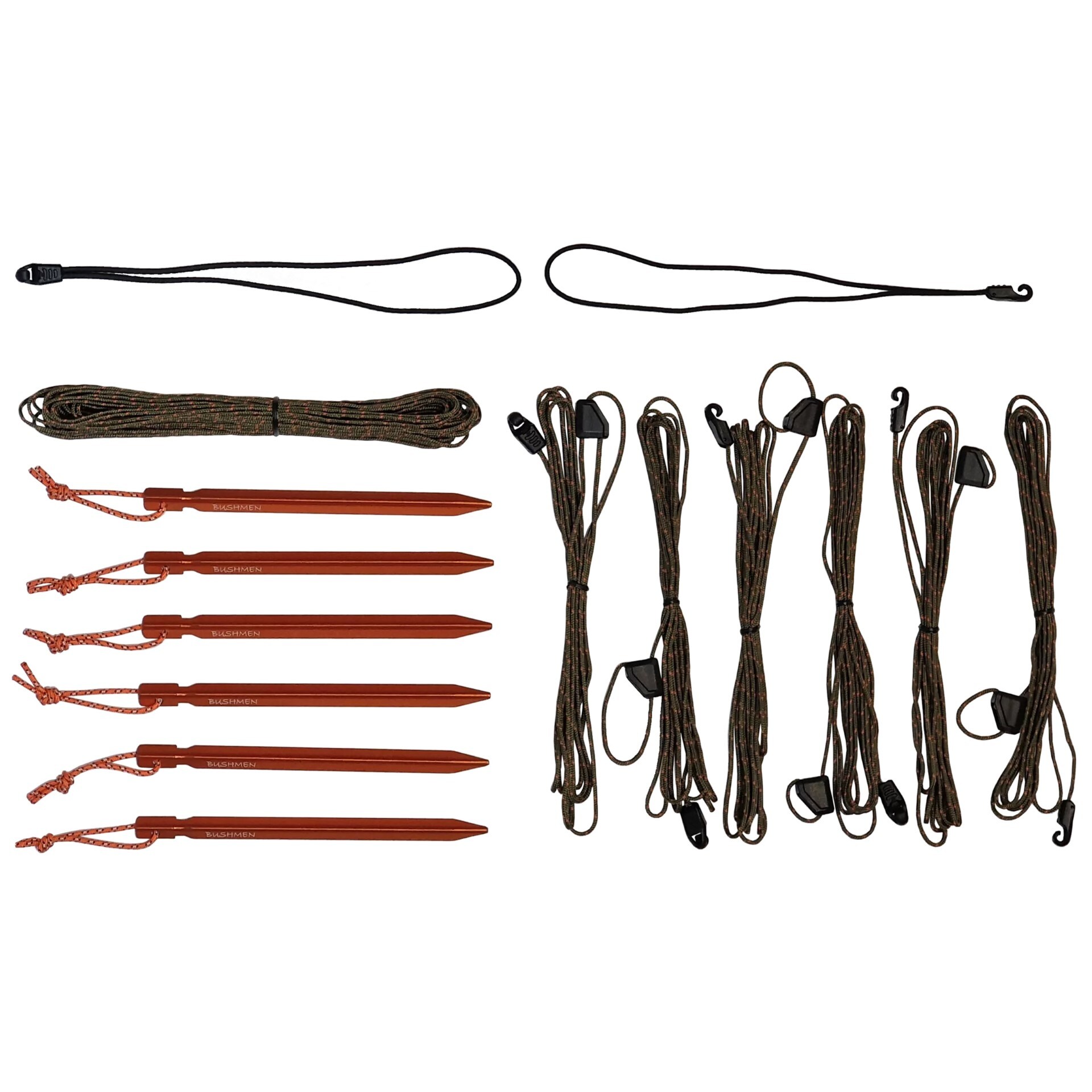 Prelată pentru camping Bushmen Easy Tarp 3 x 3 m - Green