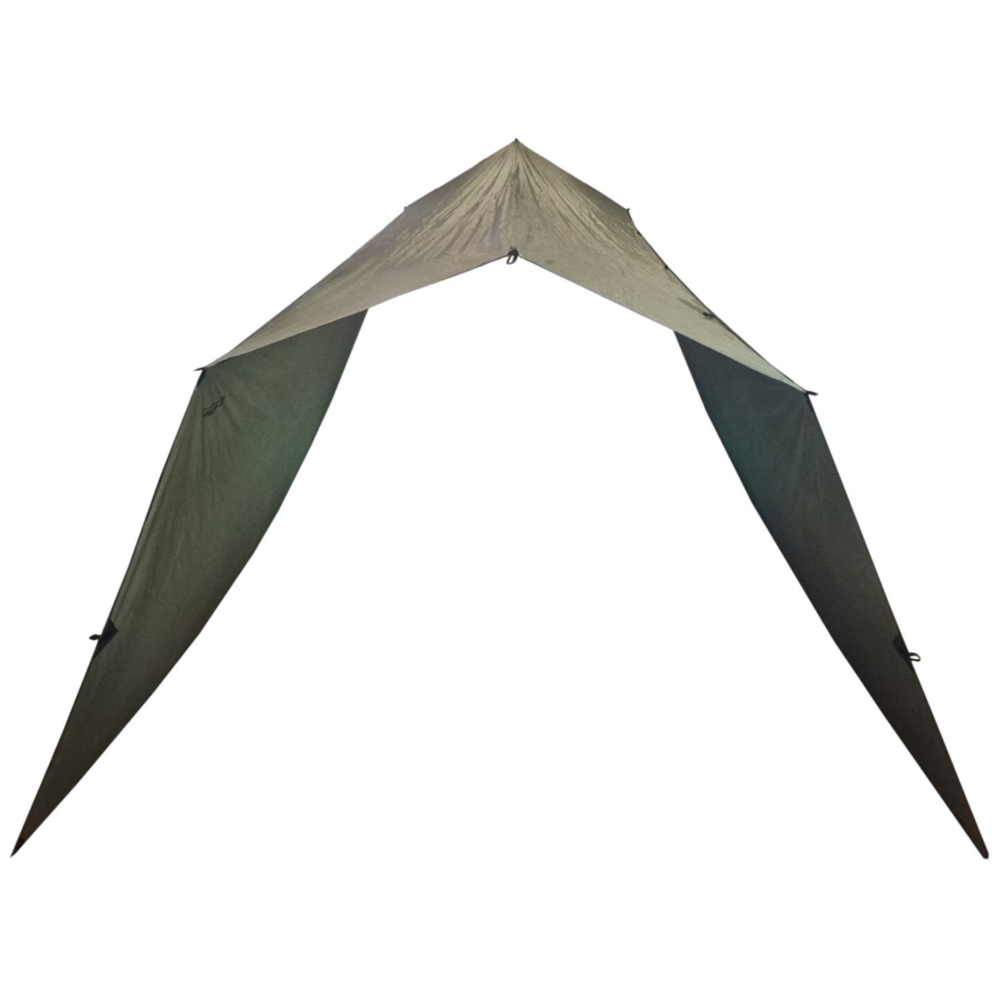 Prelată pentru camping Bushmen Easy Tarp 4 x 4 m - Green