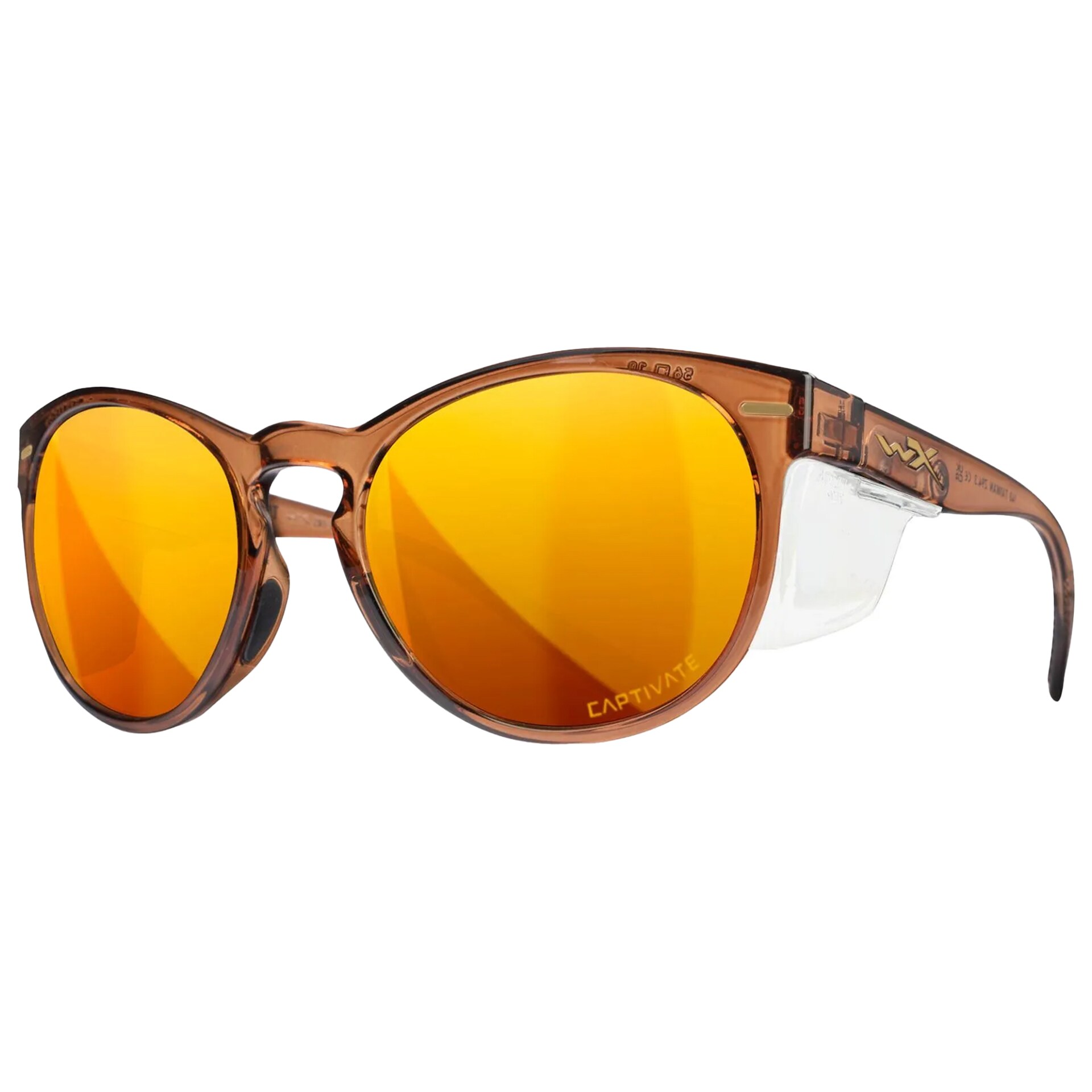 Ochelari de damă Wiley X Covert - Captivate Polarized Bronze Mirror/Crystal Rootbeer