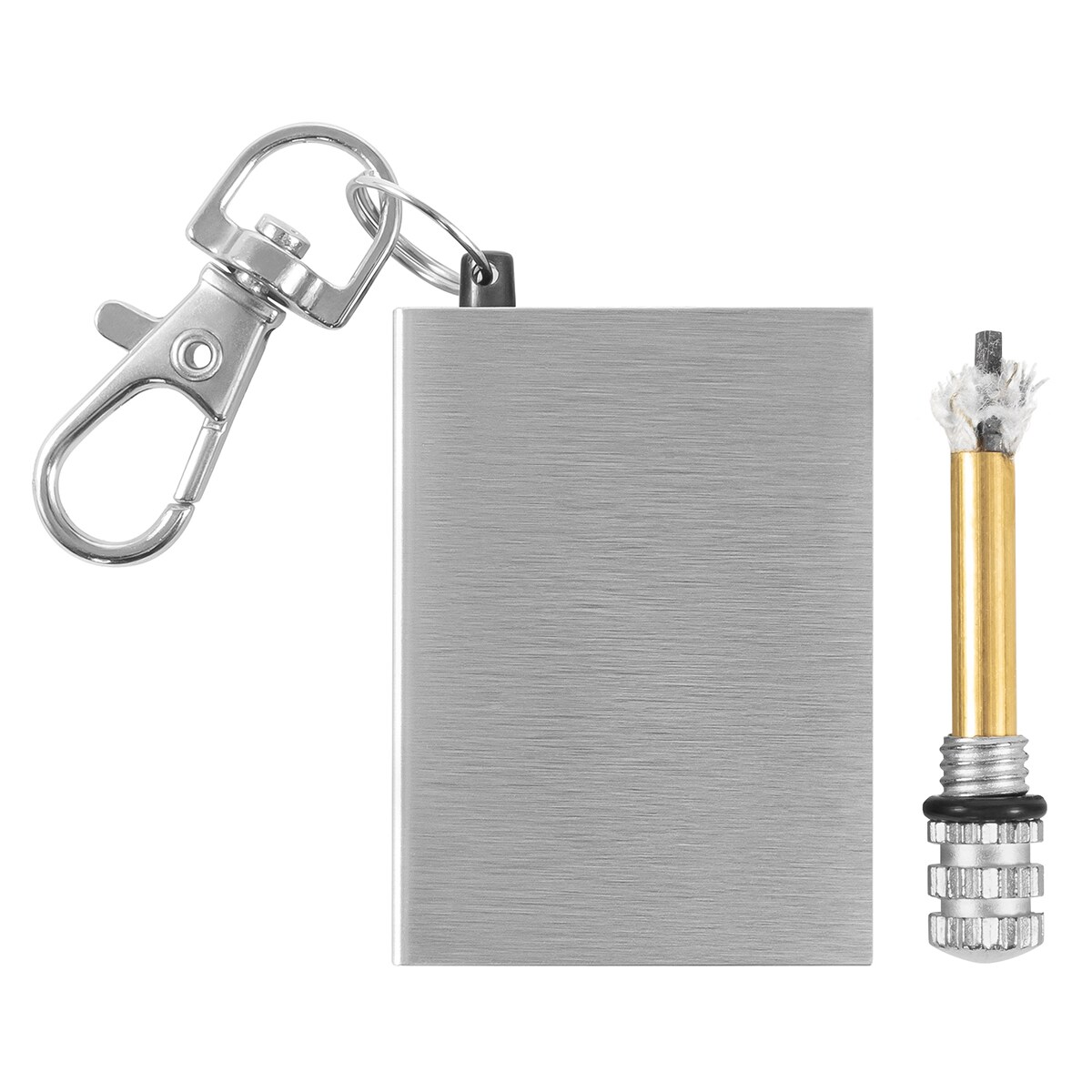 Brichetă metalică tip breloc Badger Outdoor