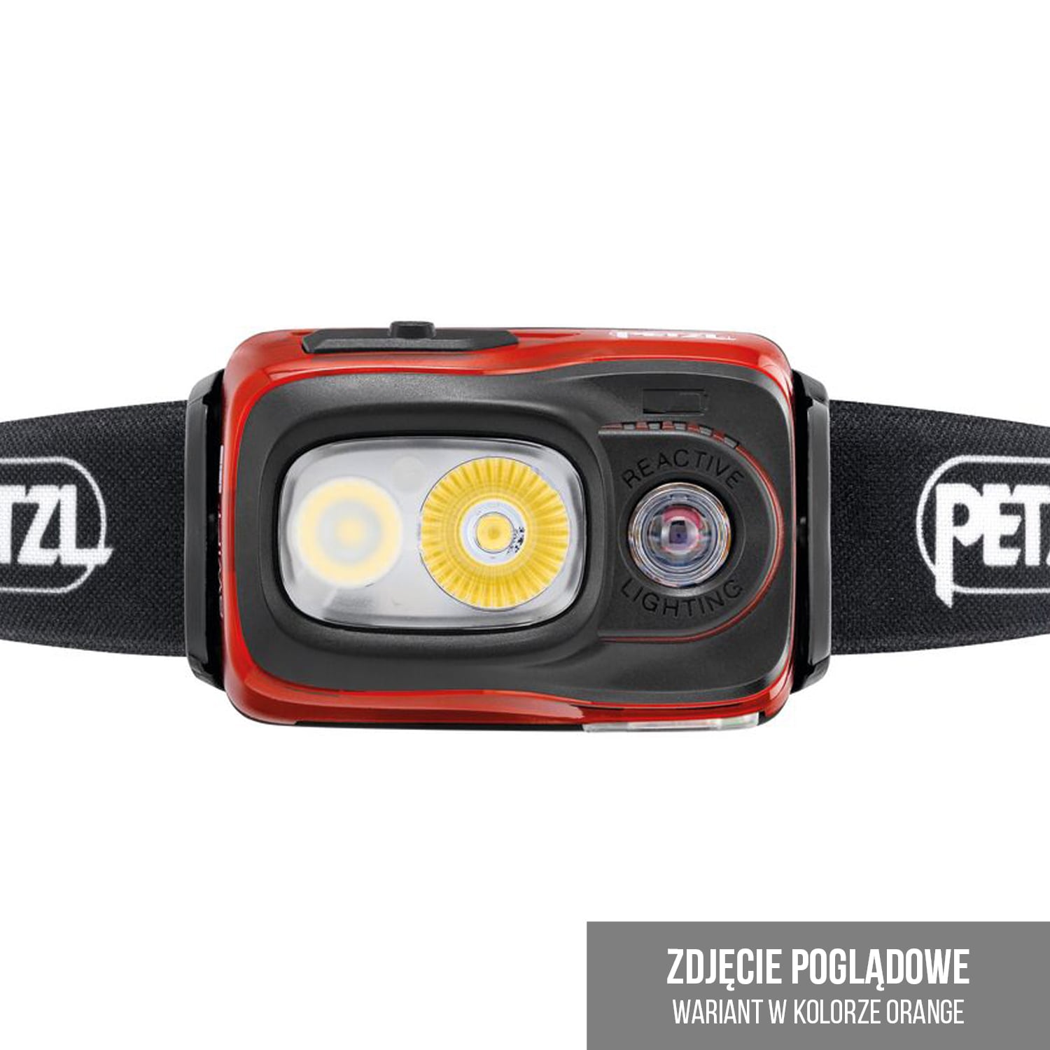Lanternă frontală Petzl Swift RL Black - 1100 lumeni