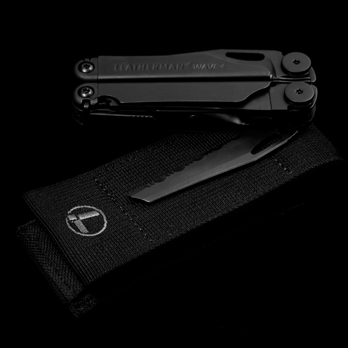 Multitool Leatherman Wave Plus Black cu husă