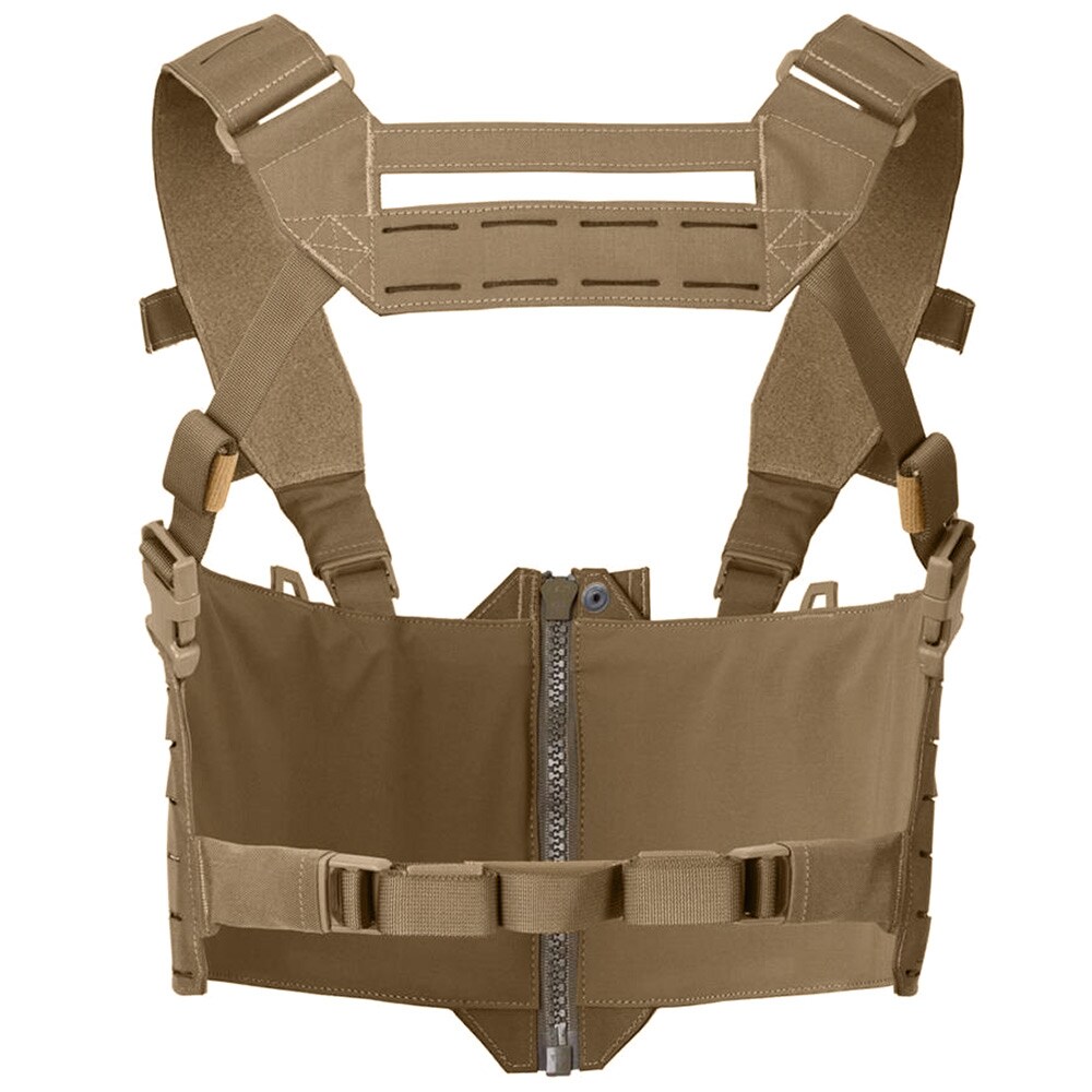 Vestă tactică tip Chest Rig Direct Action Warwick Zip Front - Coyote Brown