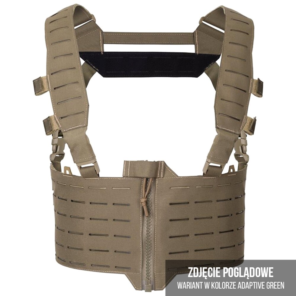 Vestă tactică tip Chest Rig Direct Action Warwick Zip Front - Ranger Green