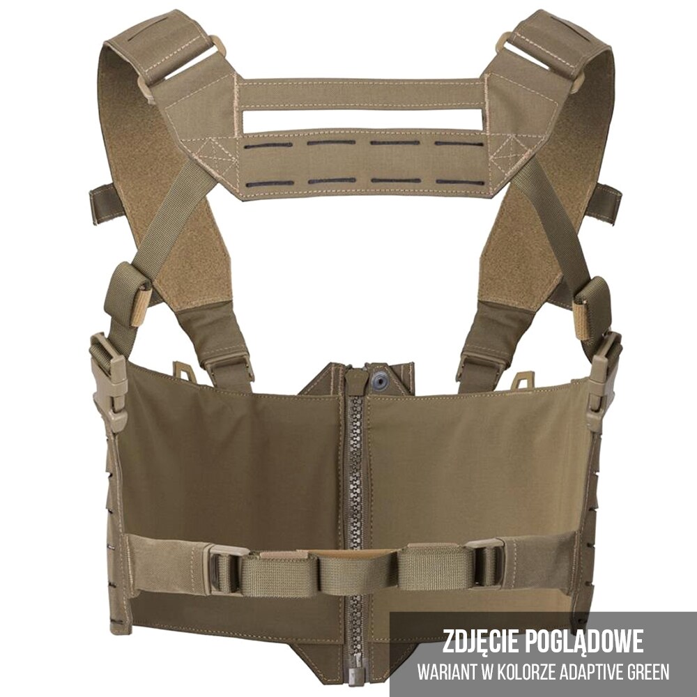 Vestă tactică tip Chest Rig Direct Action Warwick Zip Front - Ranger Green