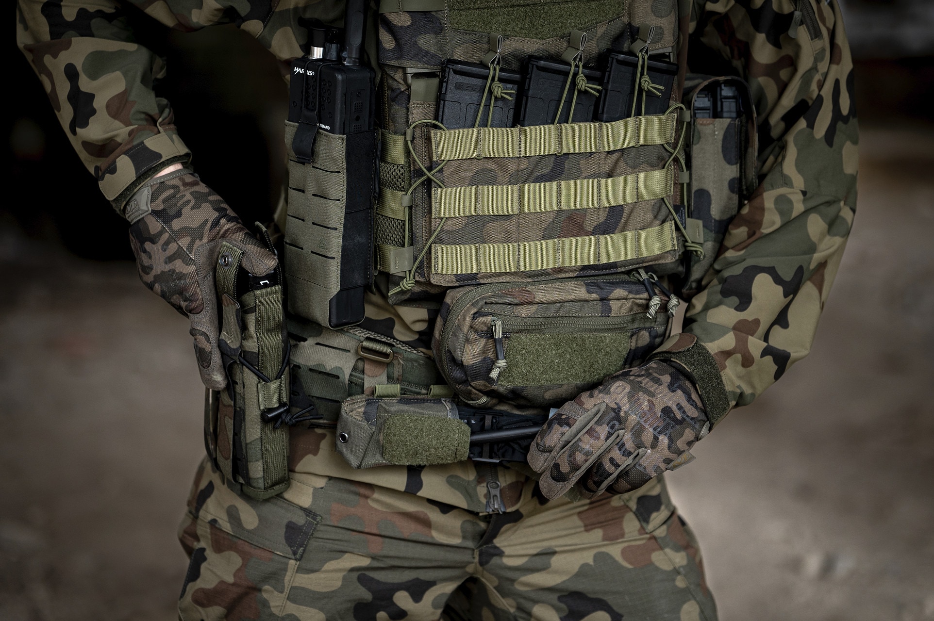 Borsetă Direct Action Universal Radio Pouch - Ranger Green