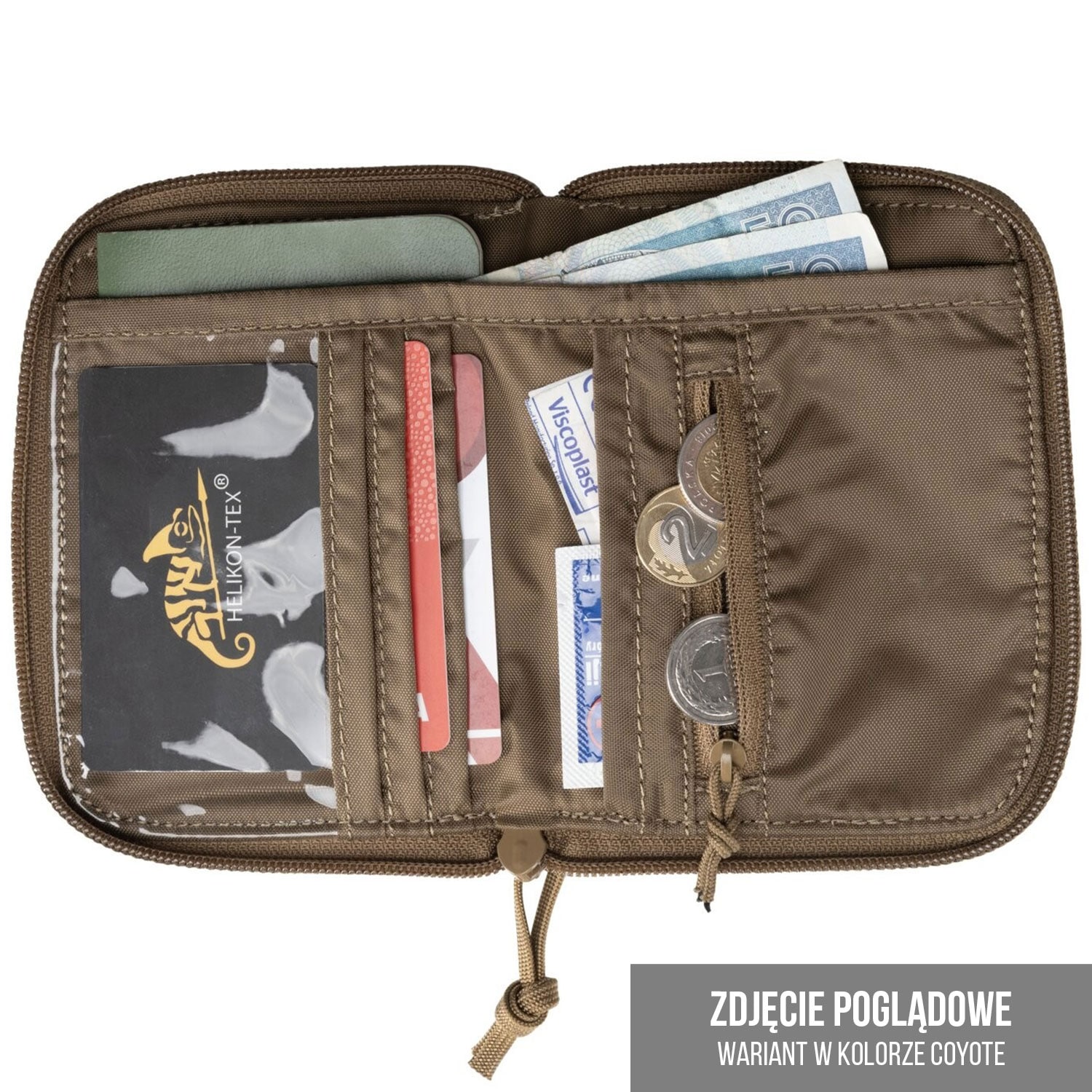 Portofel Helikon EDC Large - MultiCam Black