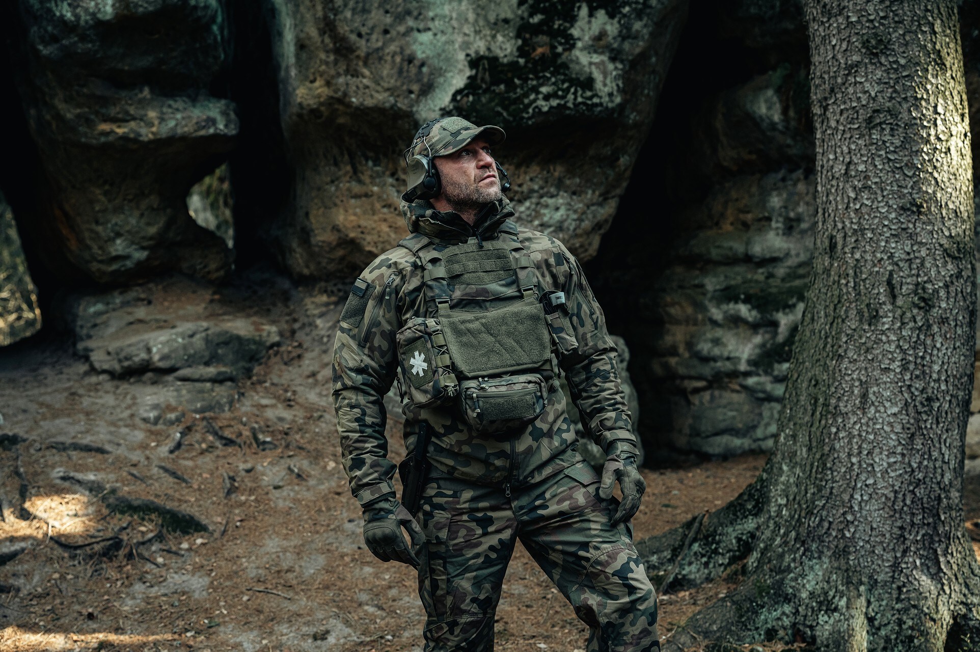 Borsetă Helikon Guardian Dangler - wz.93 Pantera PL Woodland