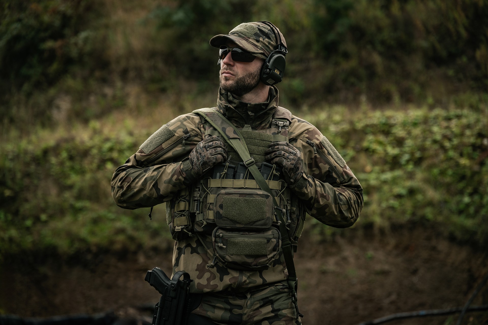 Borsetă Helikon Guardian Dangler - wz.93 Pantera PL Woodland