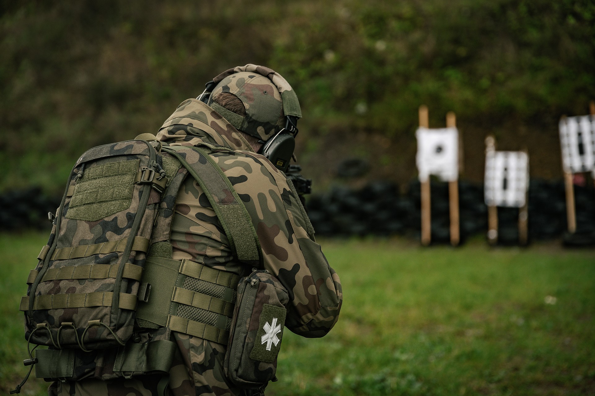 Rucsac Helikon Guardian Smallpack 7,5 l - wz.93 Pantera PL Woodland