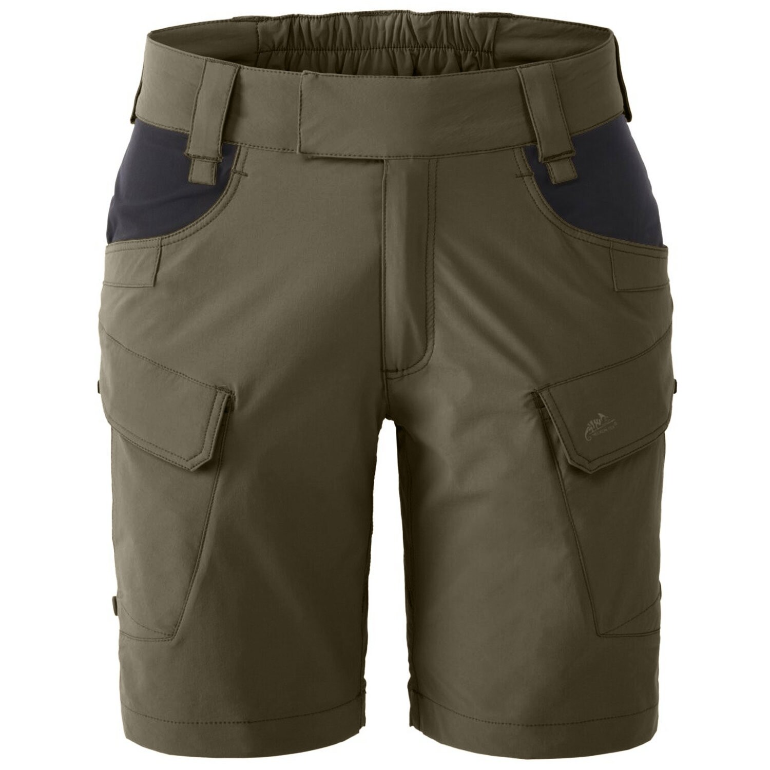 Pantaloni scurți de damă Helikon OTP Nylon 8.5” - Taiga Green/Black