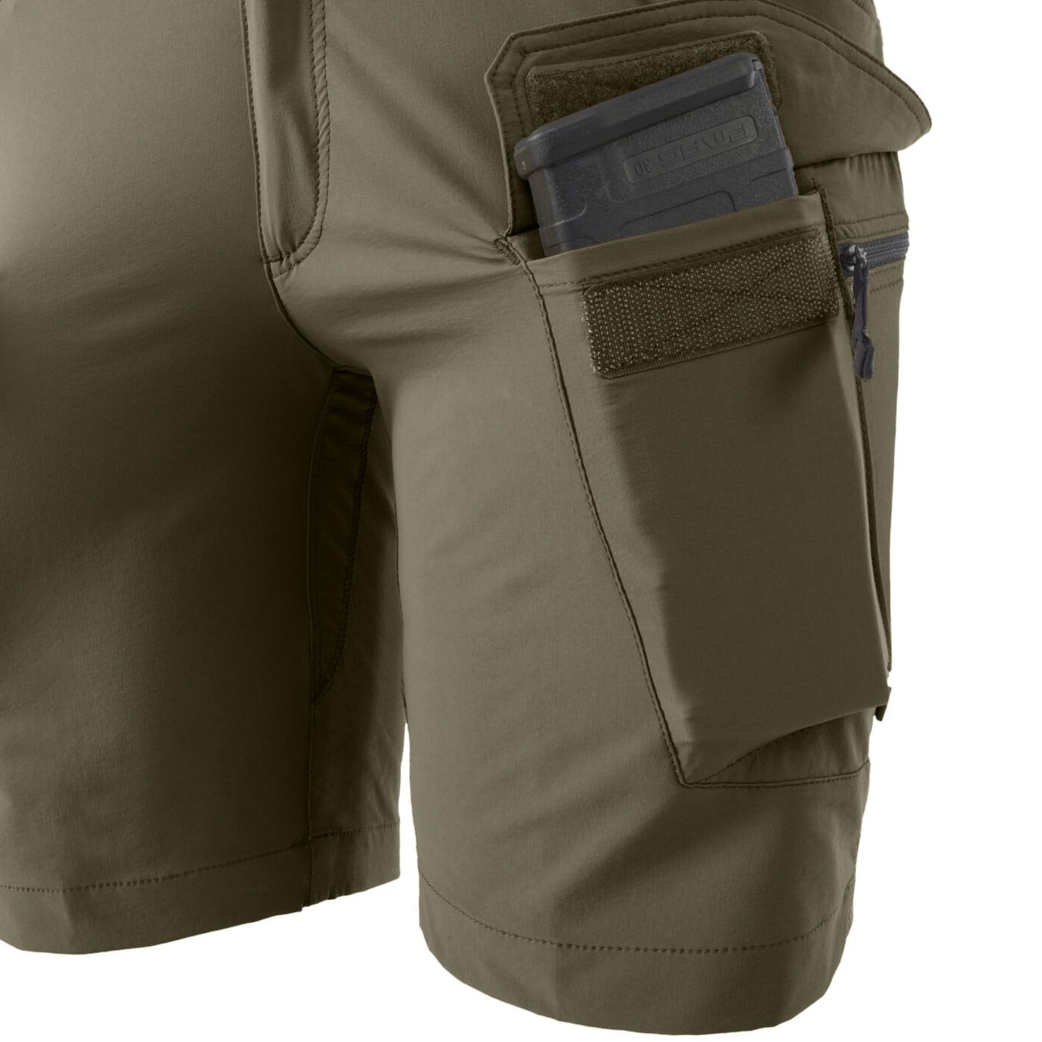 Pantaloni scurți de damă Helikon-Tex OTP Nylon 8.5” - Taiga Green/Black