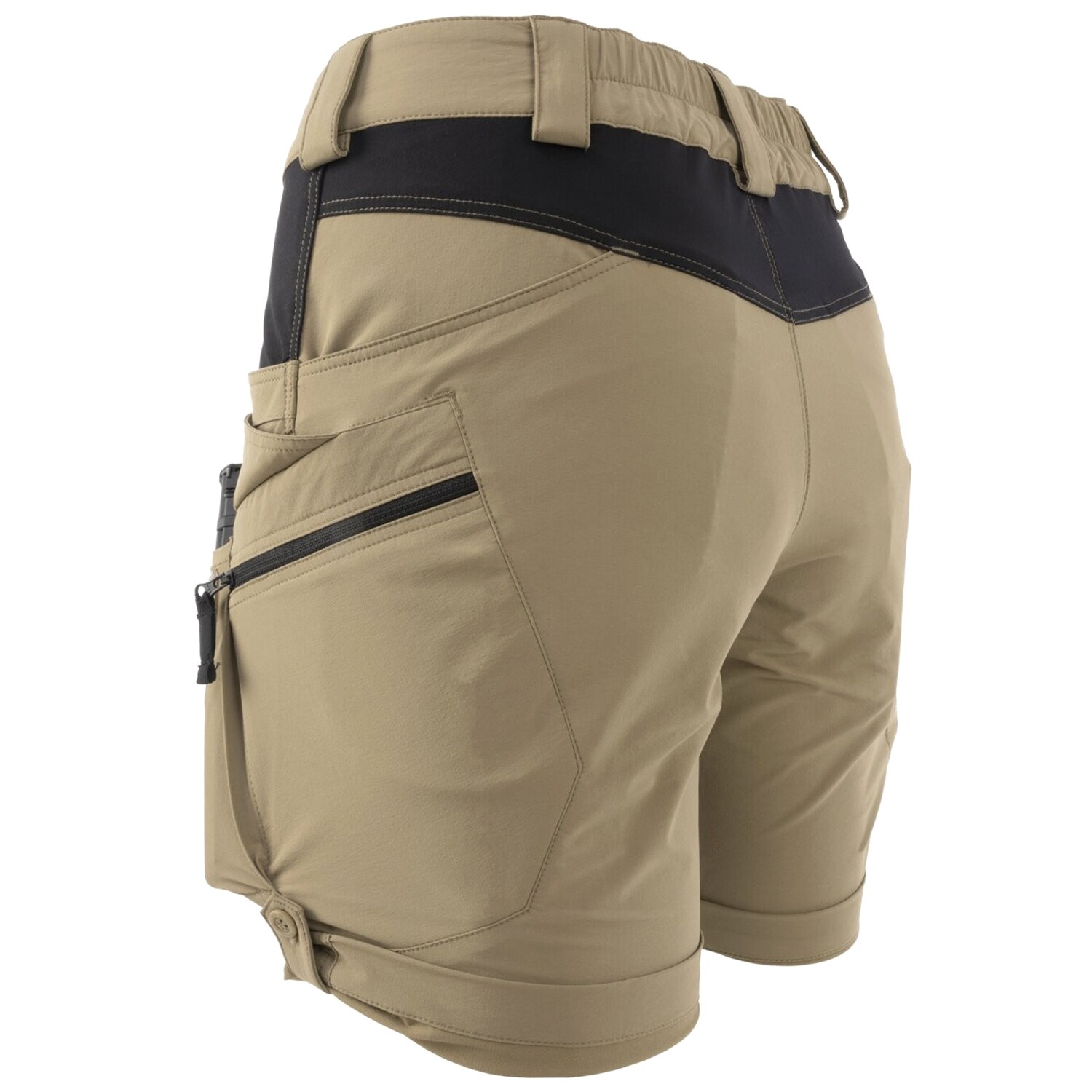 Pantaloni scurți de damă Helikon OTP Nylon 8.5” - Khaki/Black