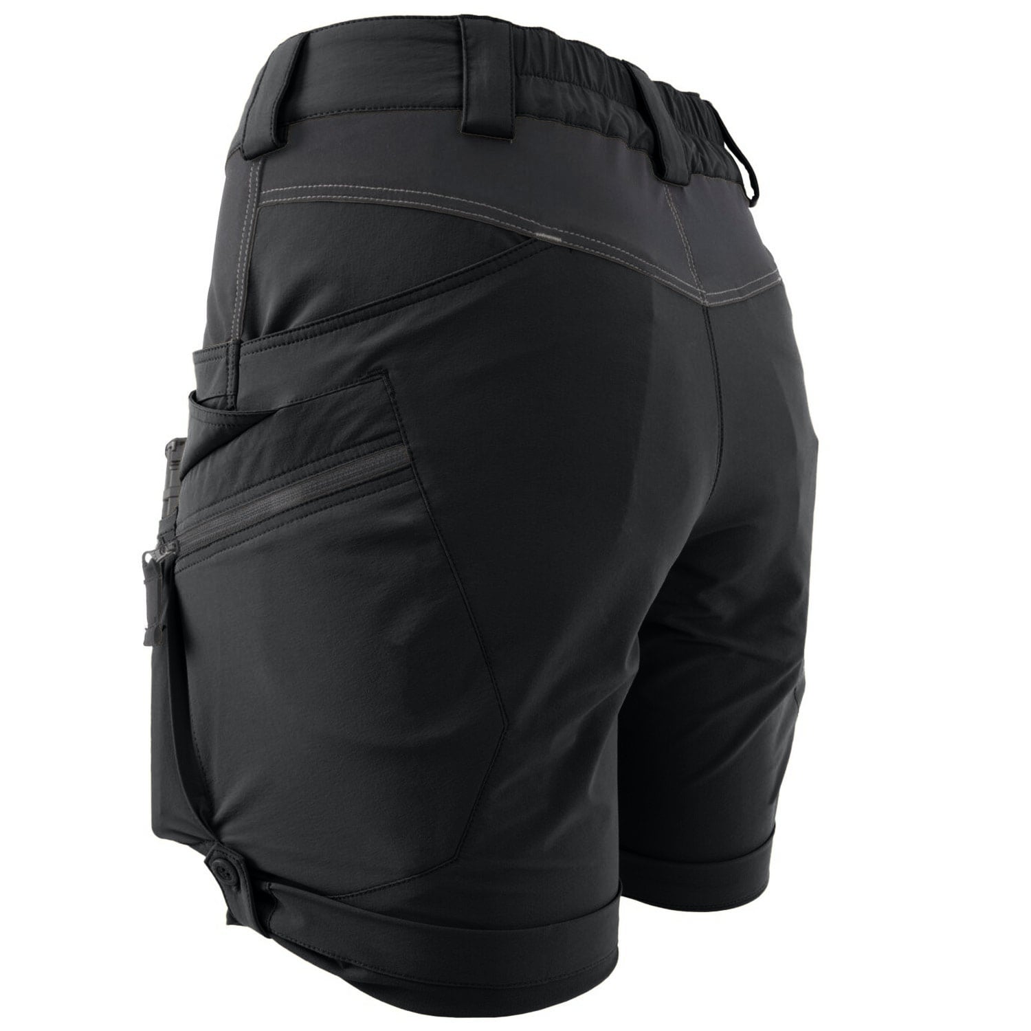 Pantaloni scurți de damă Helikon OTP Nylon 8.5” - Black/Shadow Grey