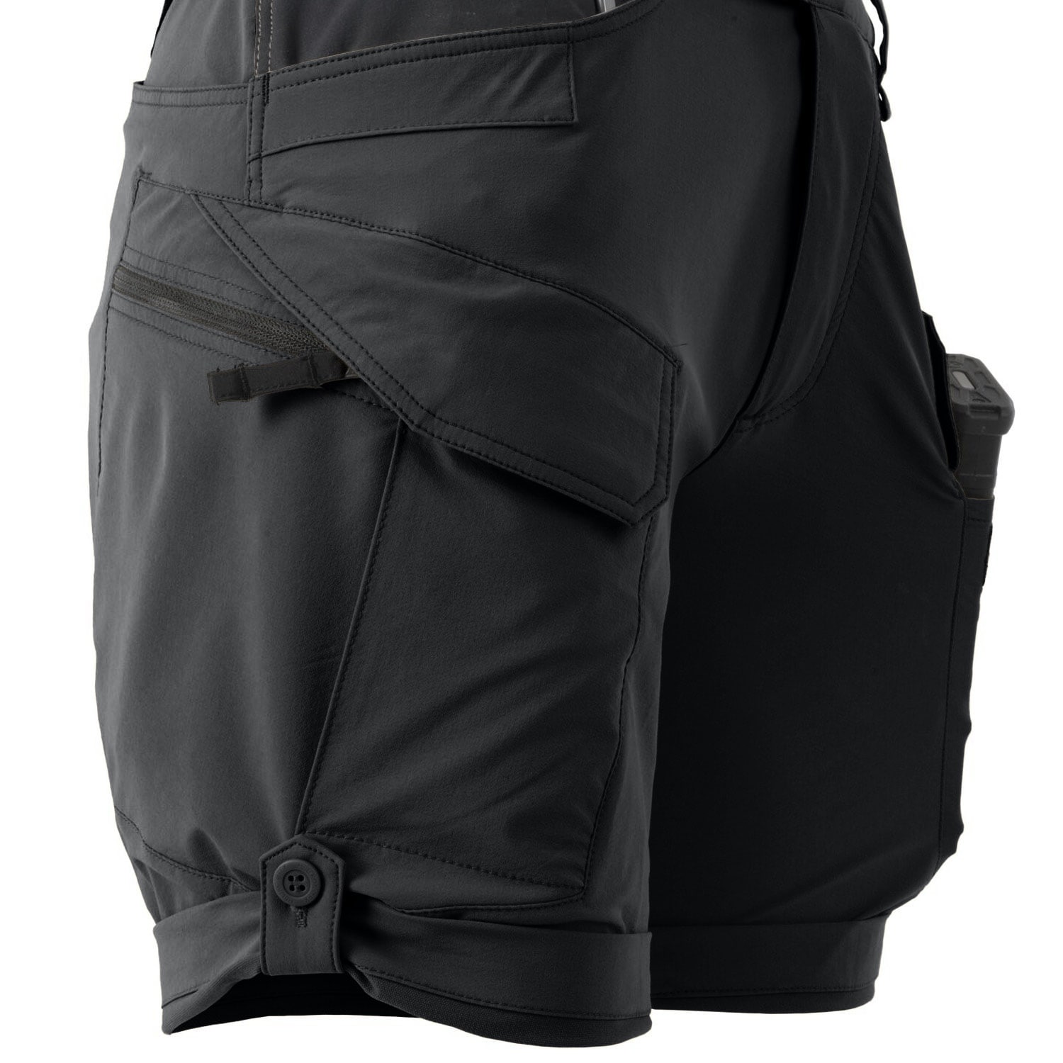 Pantaloni scurți de damă Helikon-Tex OTP Nylon 8.5” - Black/Shadow Grey