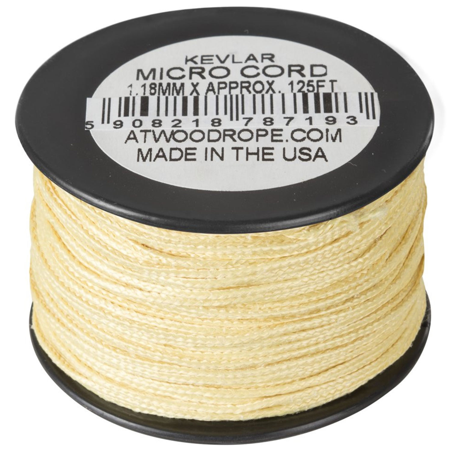 Frânghie Atwood Rope MFG Micro Kevlar Cord 38 m - Yellow