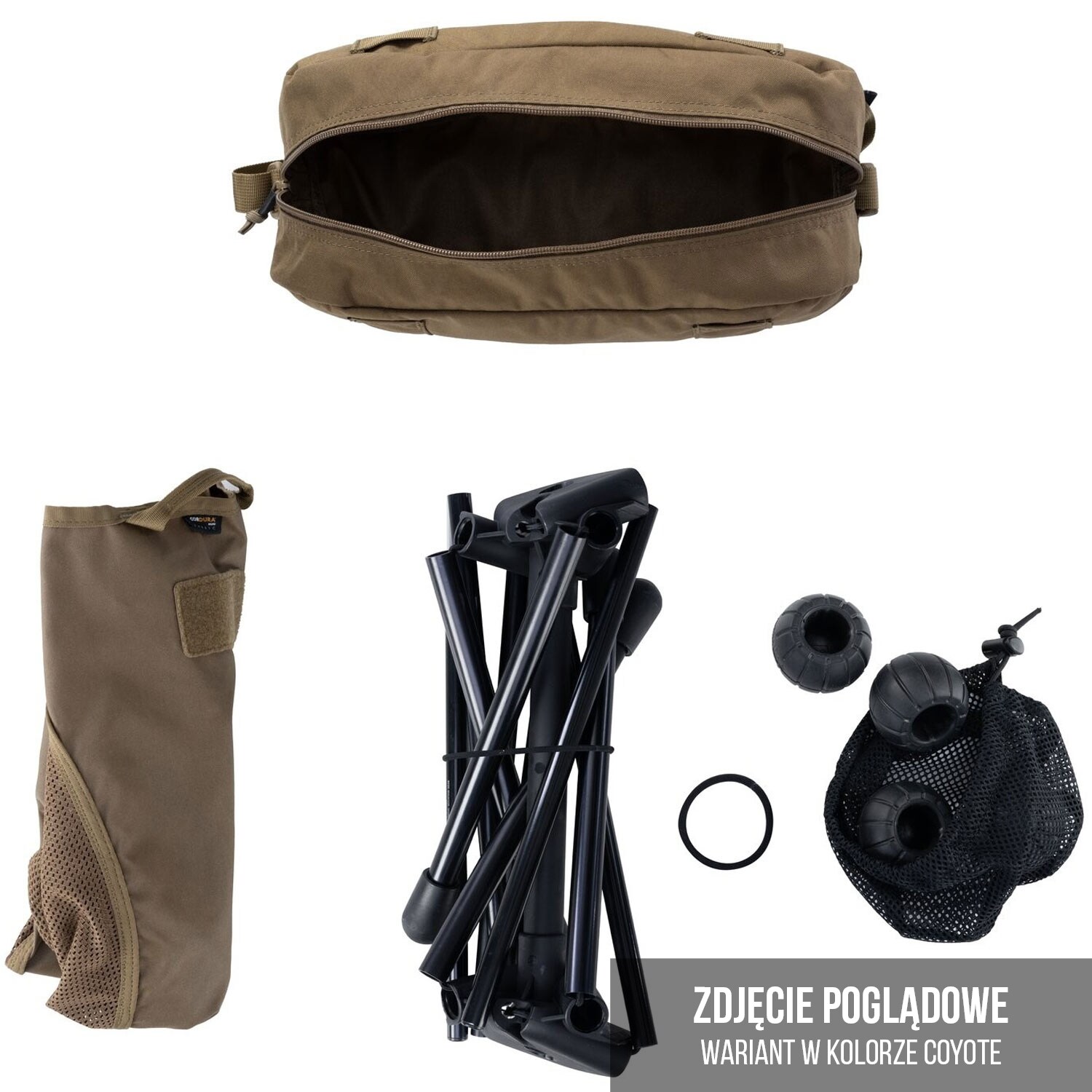 Scaun pliabil Helikon Traveler - Shadow Grey