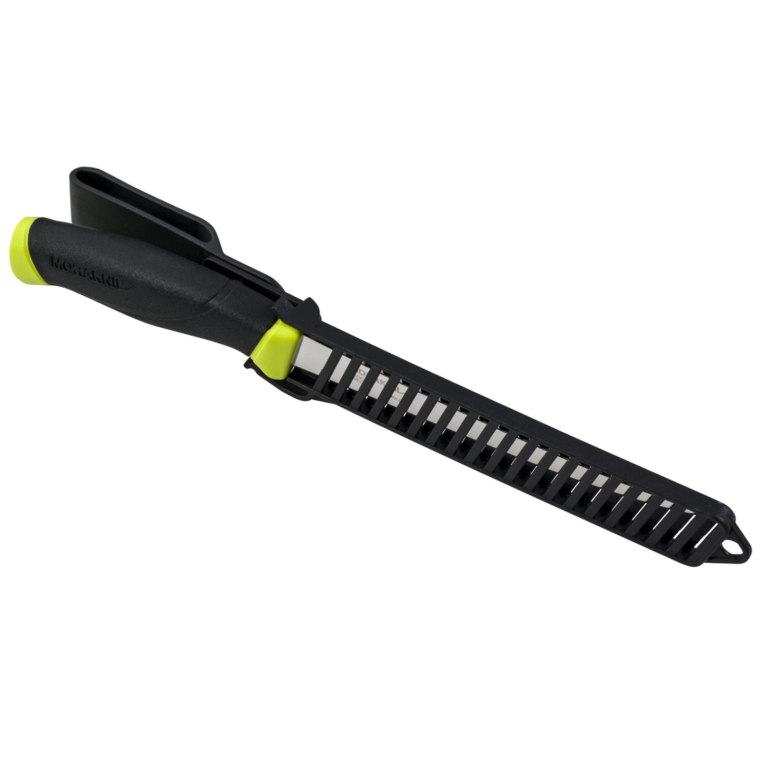 Cuțit Mora Companion Fishing Fillet 155 - Black/Lime Green