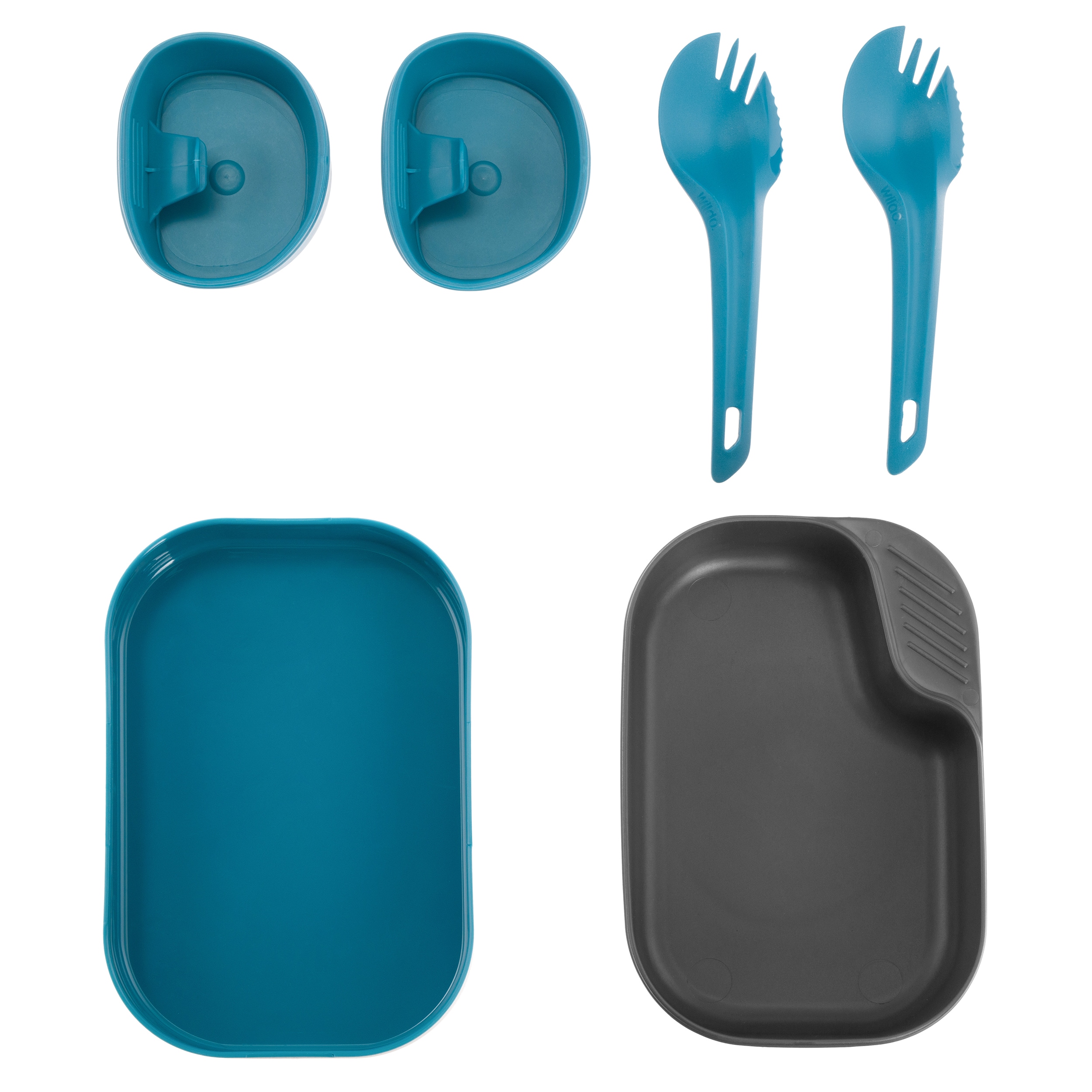 Set turistic Wildo Camp-A-Box Duo Light Green - Azure