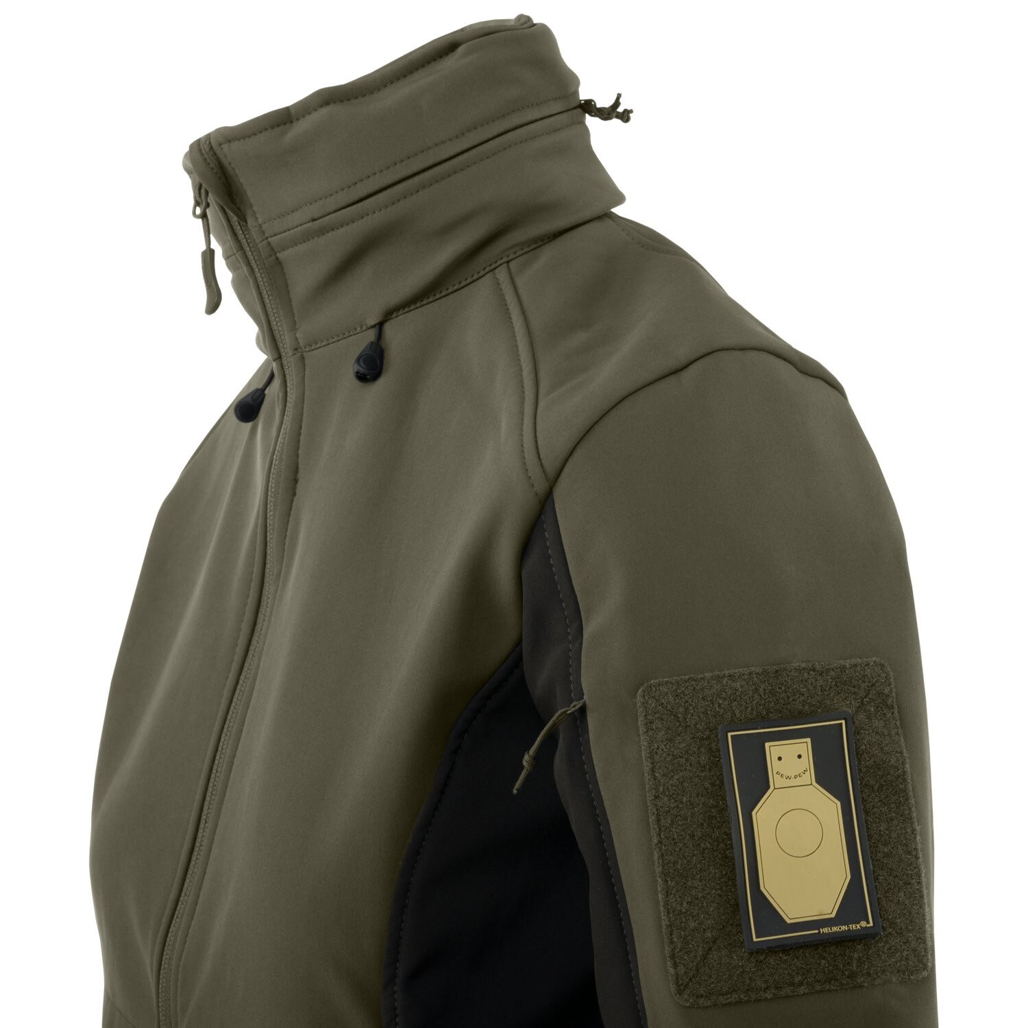 Geacă de damă Helikon Gunfighter Softshell - Taiga Green/Black