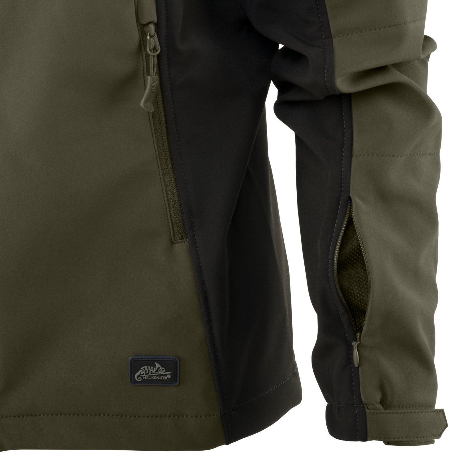 Geacă de damă Helikon-Tex Gunfighter Softshell - Taiga Green/Black