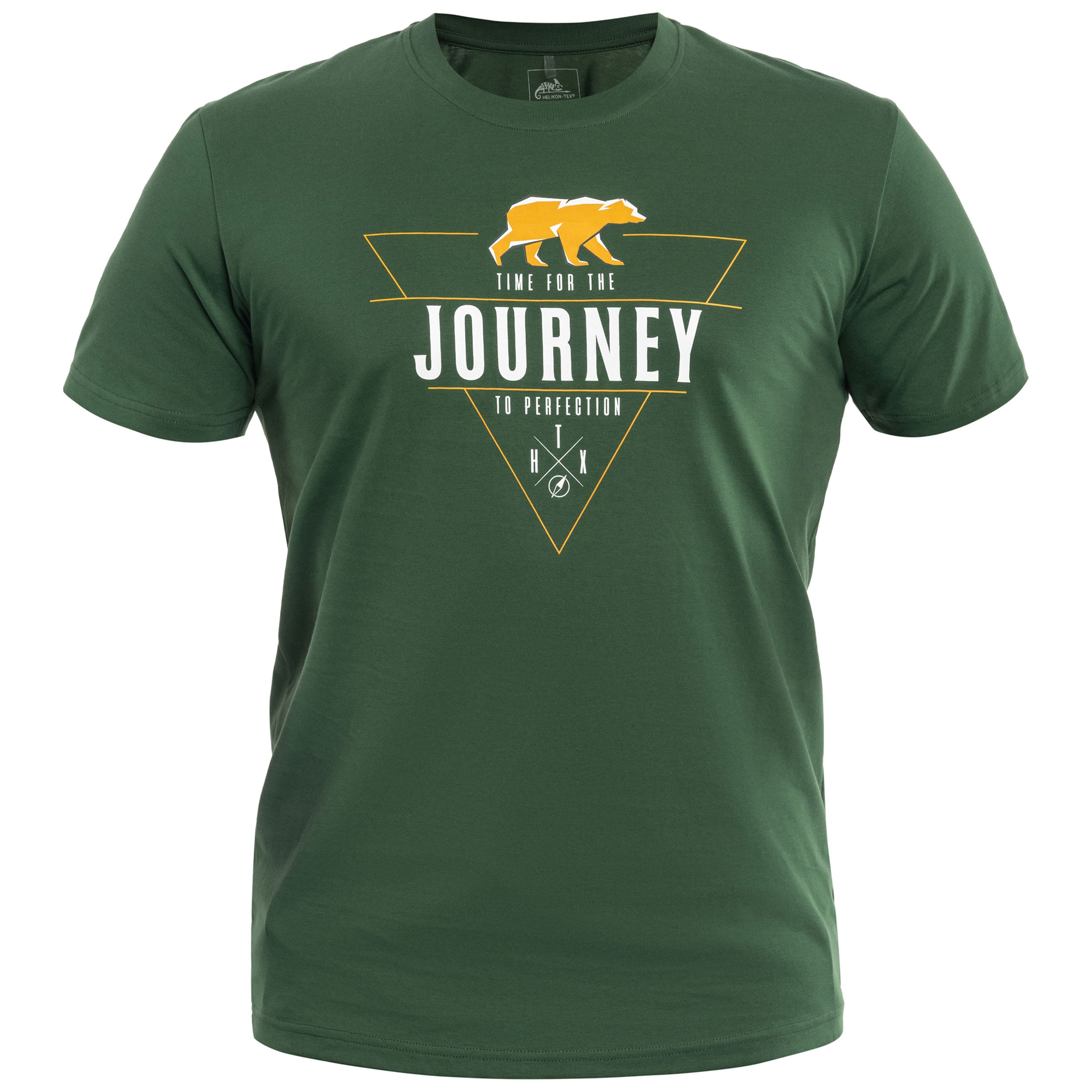 Tricou Helikon Journey To Perfection - Monstera Green