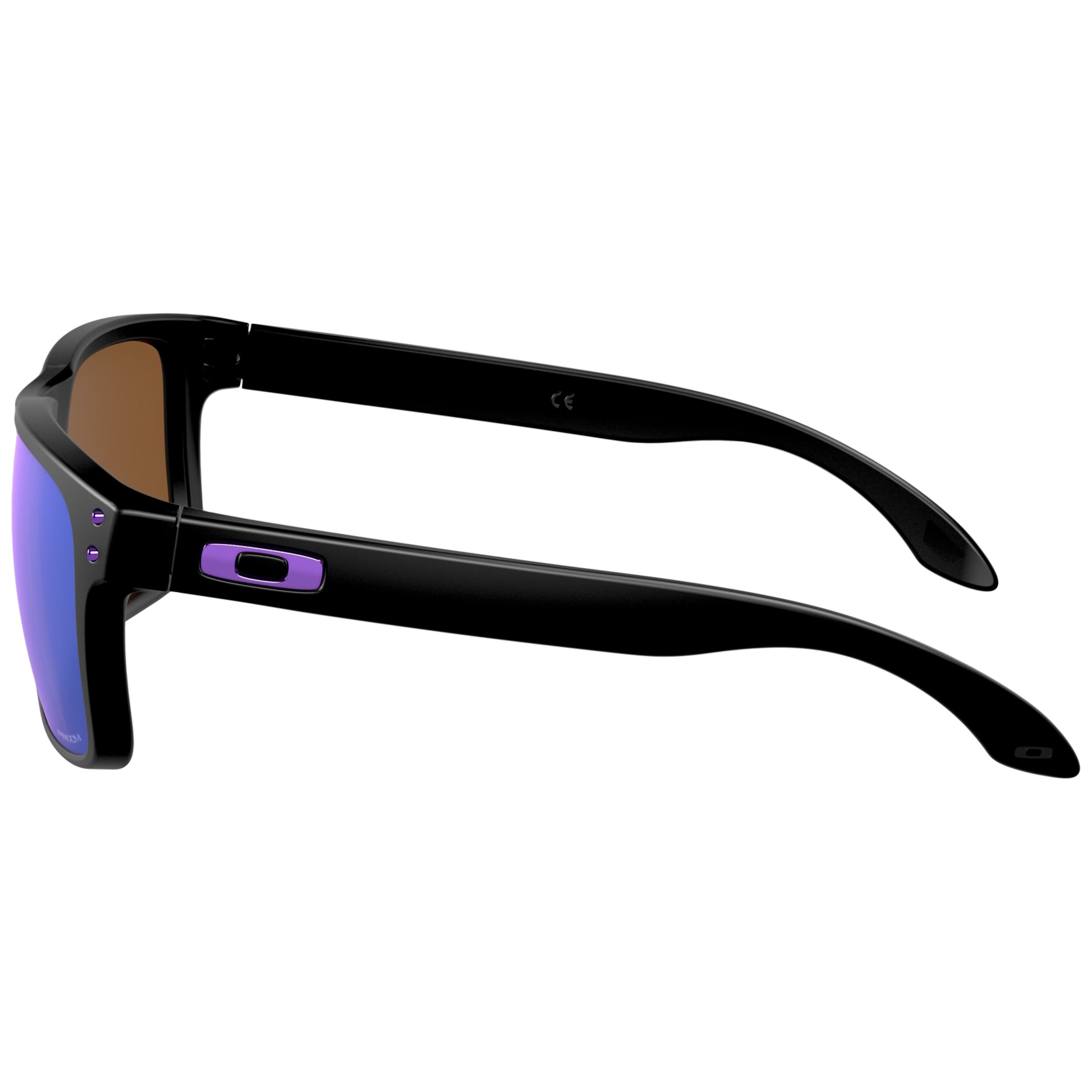 Ochelari de soare Oakley Holbrook - Matte Black Frame/Prizm Violet Lenses